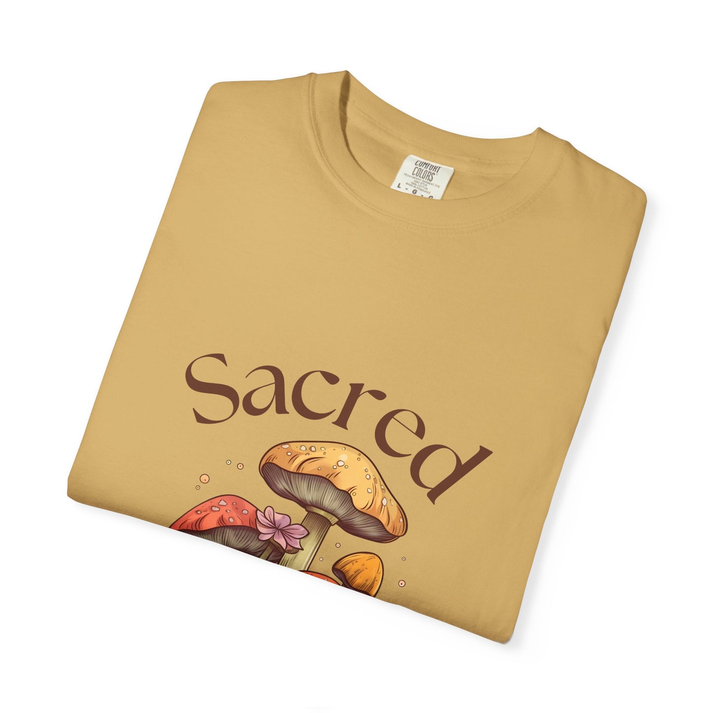 Sacred Mushroom Unisex Garment-Dyed T-Shirt
