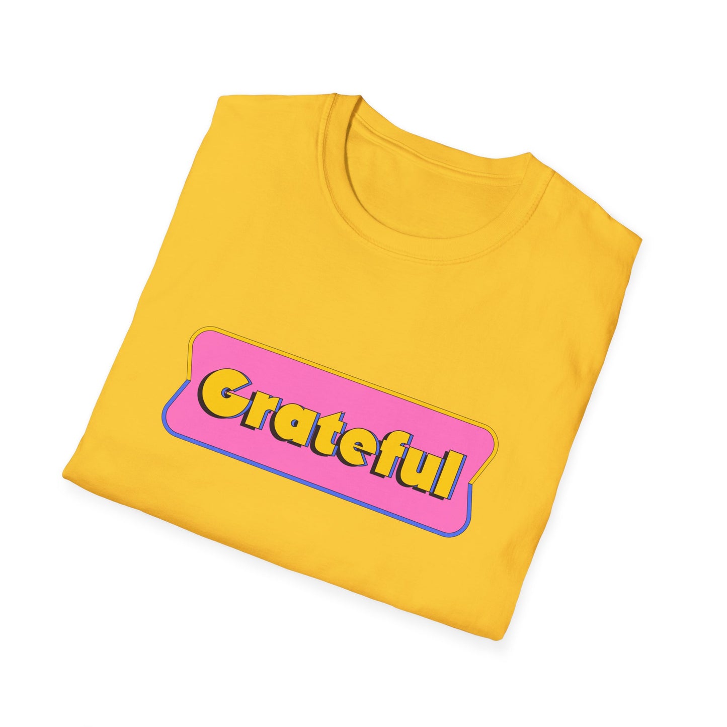 Grateful Retro Unisex Softstyle T-Shirt