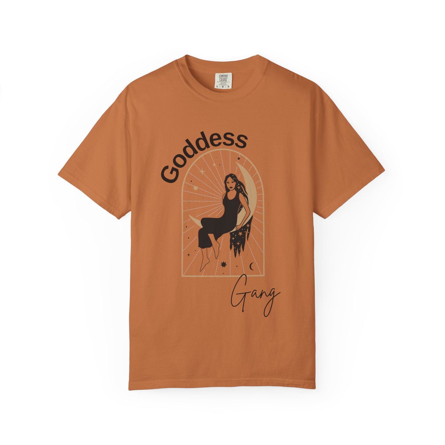 Goddess Gang Unisex Garment-Dyed T-Shirt – Empowering Fashion for Every Occasion