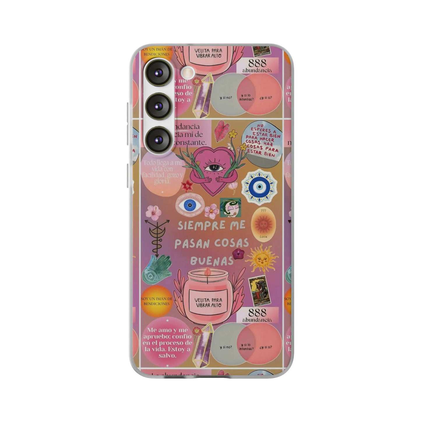 Colorful Affirmation Phone Cases, Positive Vibe Cases for iPhone, Flexible Phone Protection, Unique Gifts for Friends