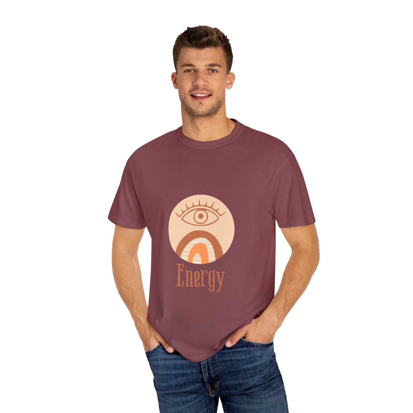 Energy Eye Unisex Garment-Dyed T-Shirt