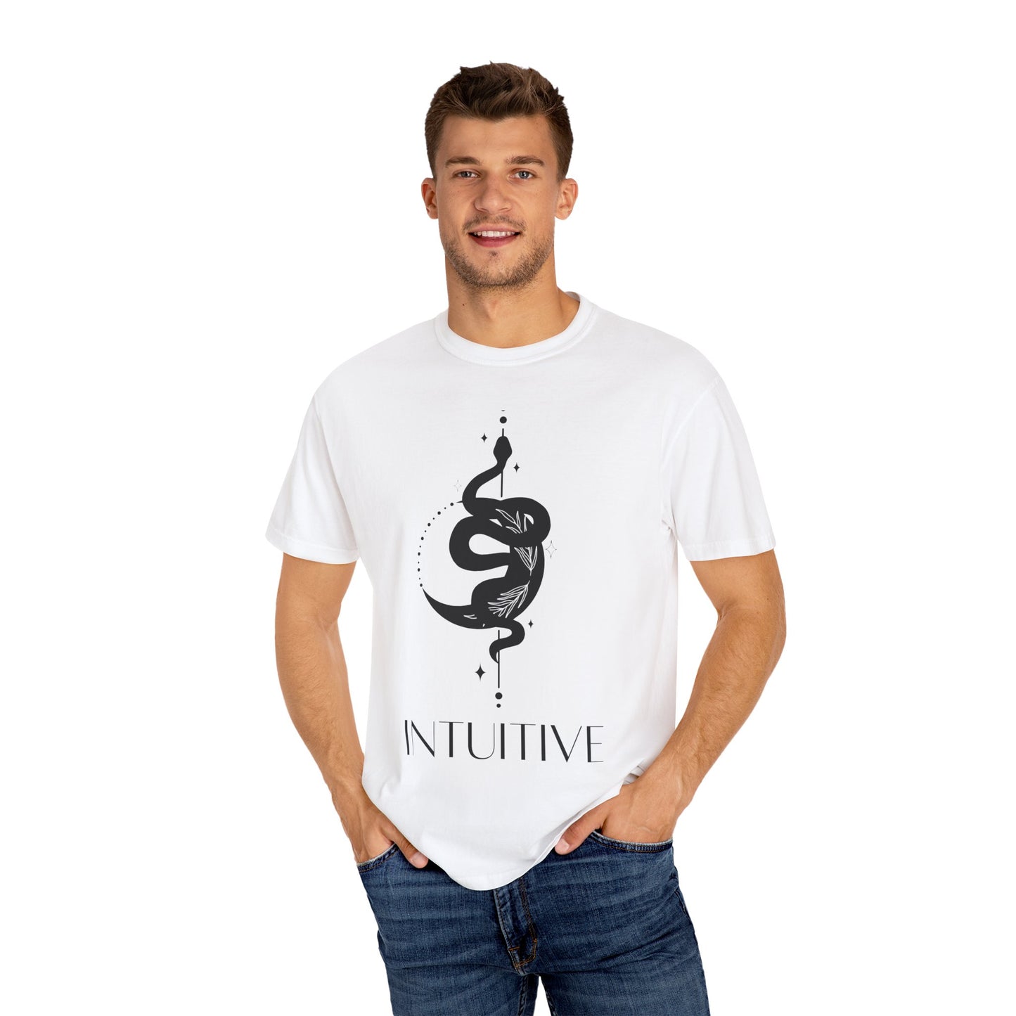 Unisex Intuitive T-Shirt - Garment-Dyed Design