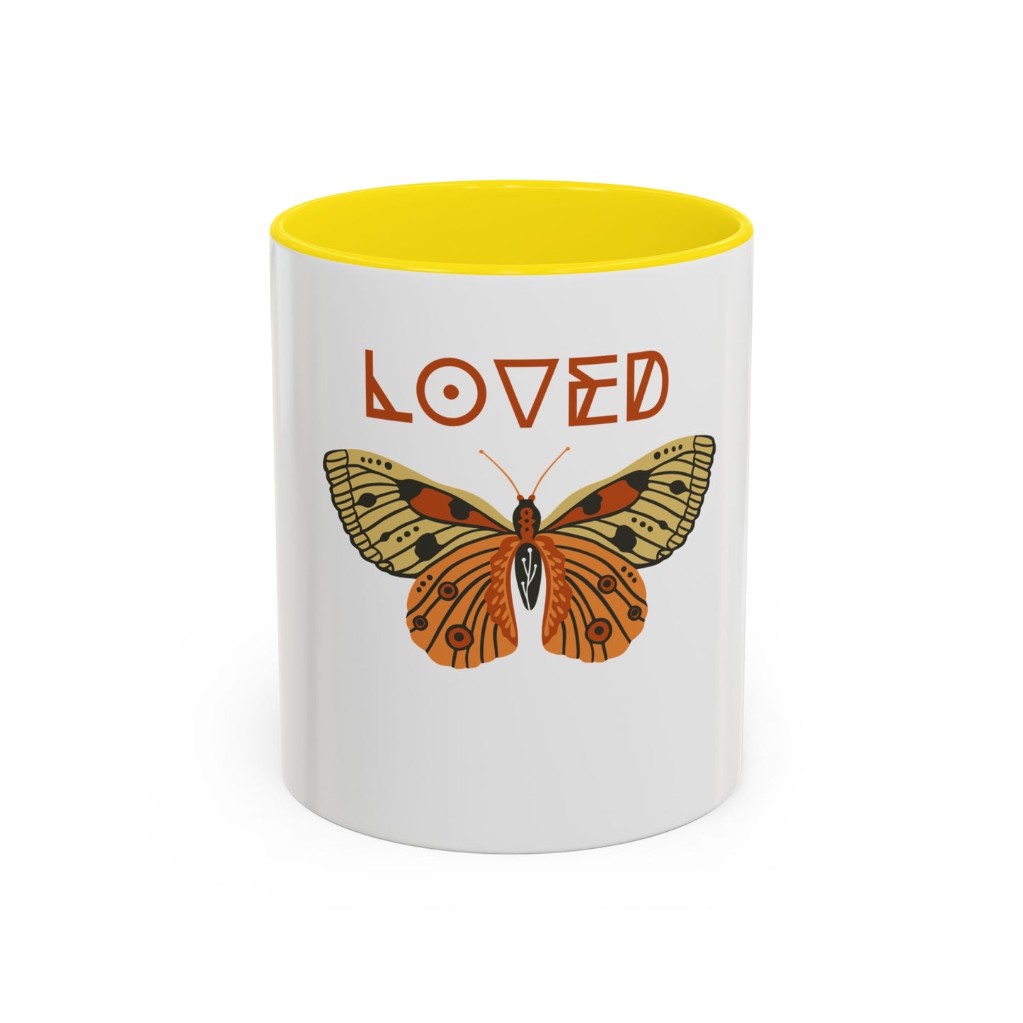 Butterfly Loved Coffee Mug - Perfect Gift for Nature Lovers, Motivational Mug, Inspirational Kitchen Decor, Birthday Present, Everyday Use