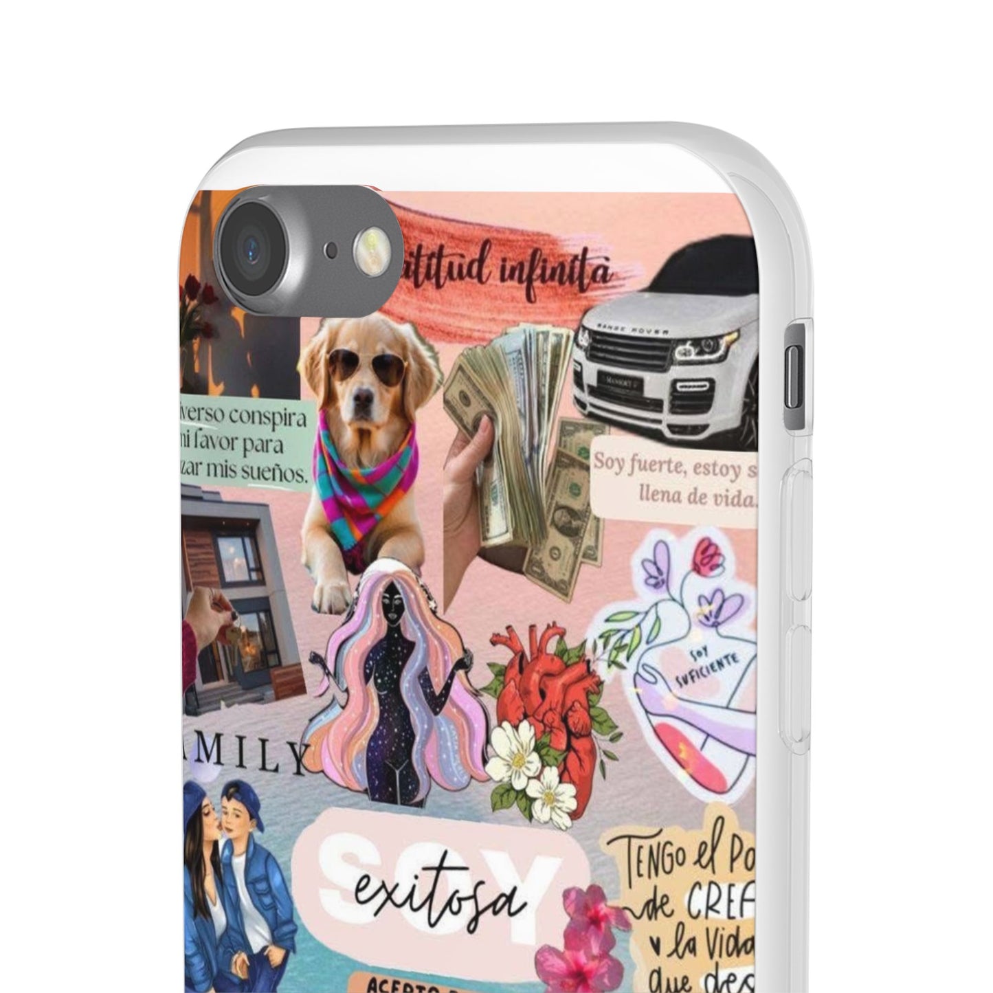 Colorful Inspirational Phone Case, Motivational iPhone Cover, Fun Phone Accessory, Unique Gift for Creative Souls, Flexible Cases for [...]