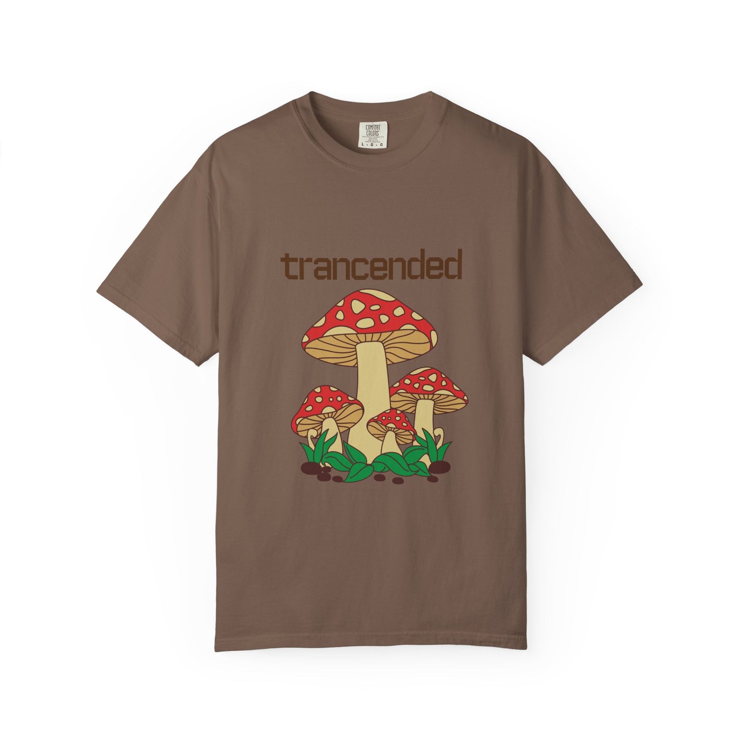 Trancended Mushroom Unisex Garment-Dyed T-Shirt