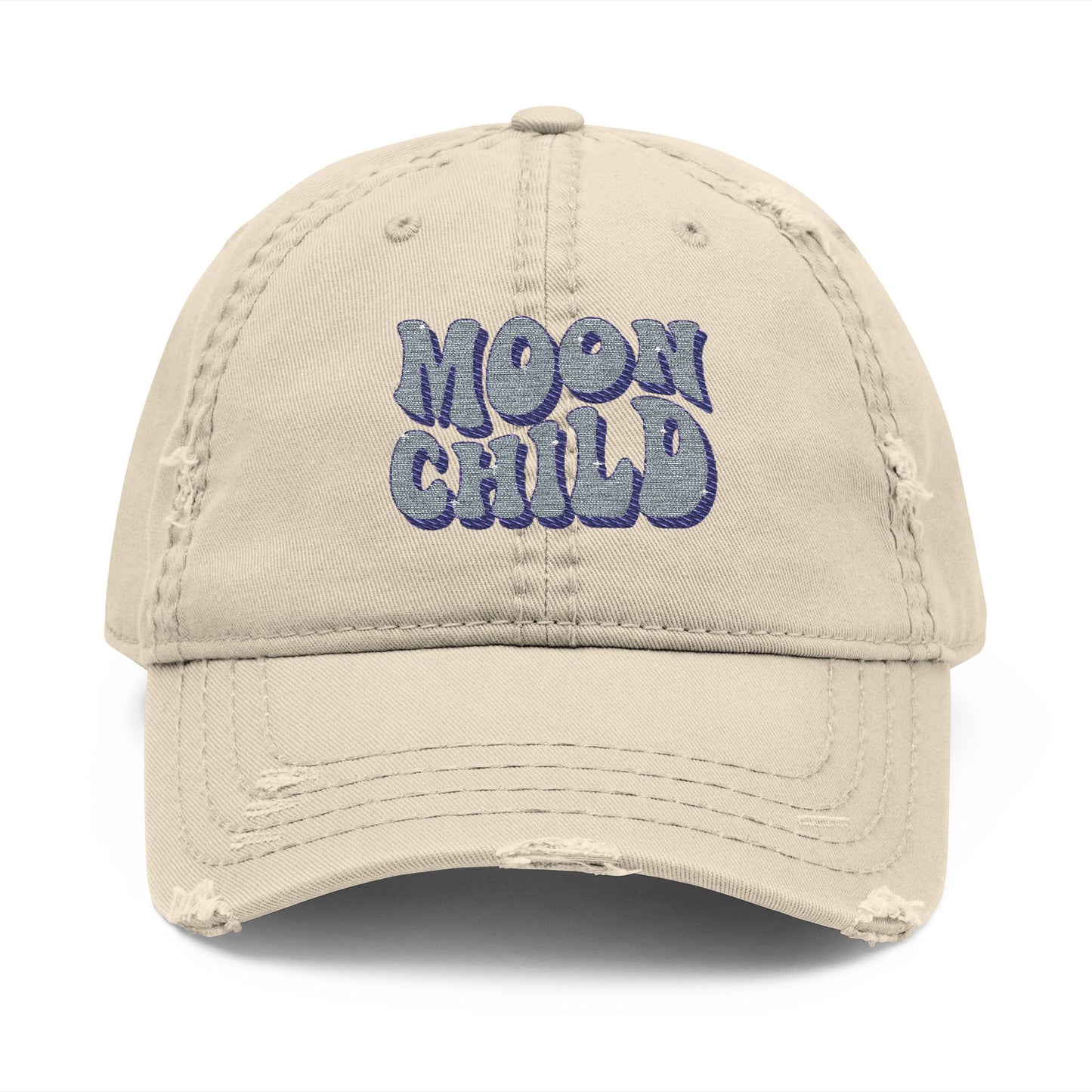 Distressed Dad Hat (Embroidery)