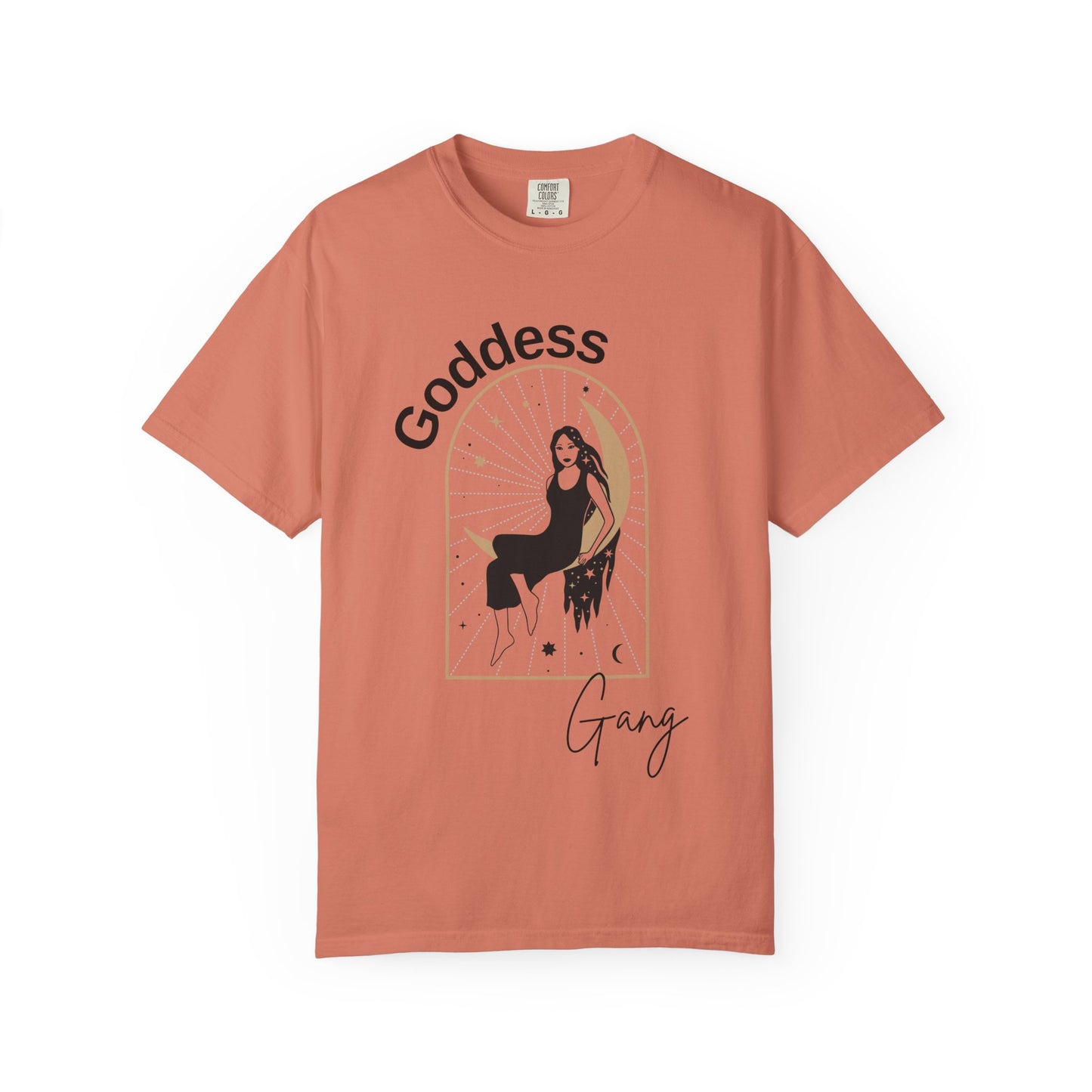 Goddess Gang Unisex Garment-Dyed T-Shirt – Empowering Fashion for Every Occasion