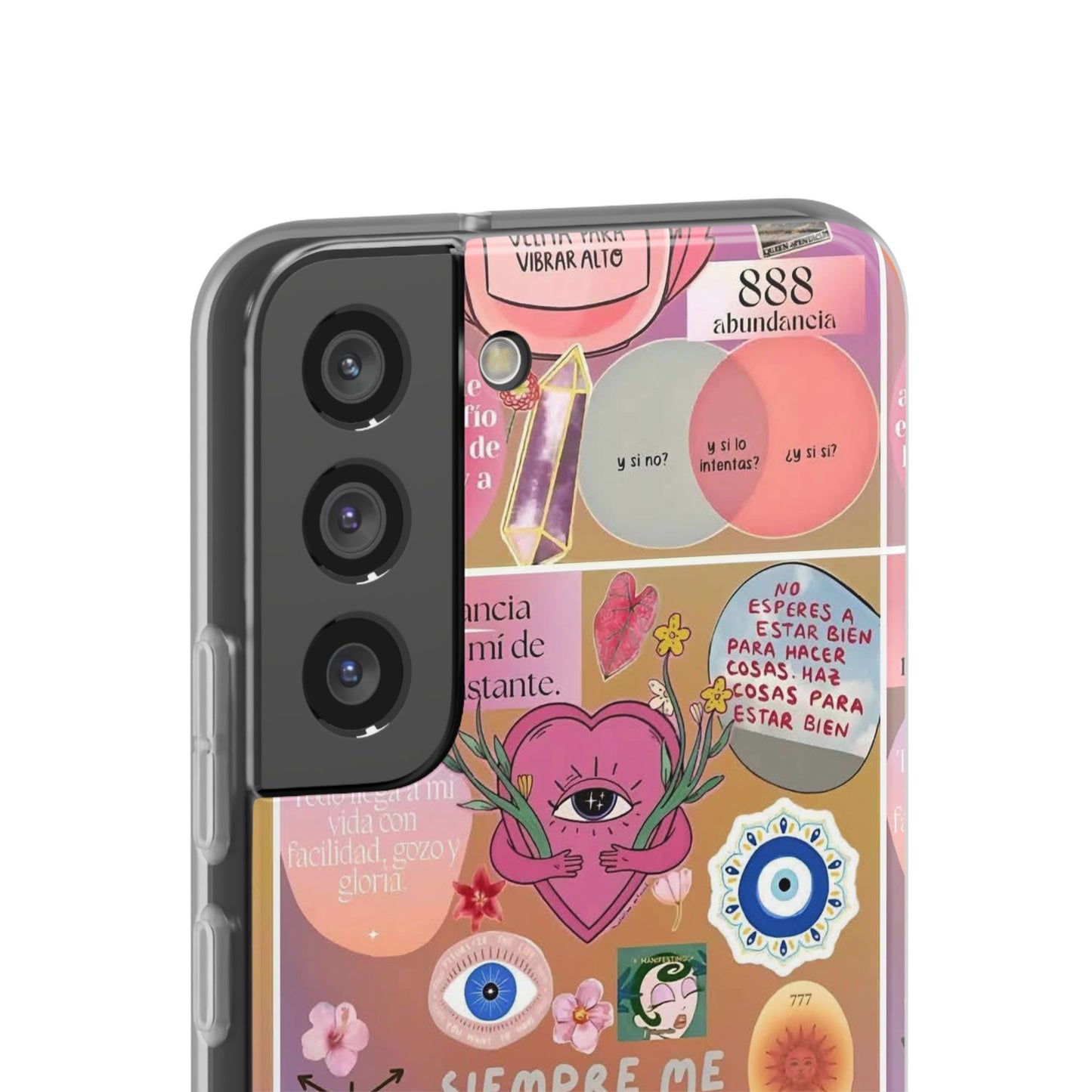Colorful Affirmation Phone Cases, Positive Vibe Cases for iPhone, Flexible Phone Protection, Unique Gifts for Friends
