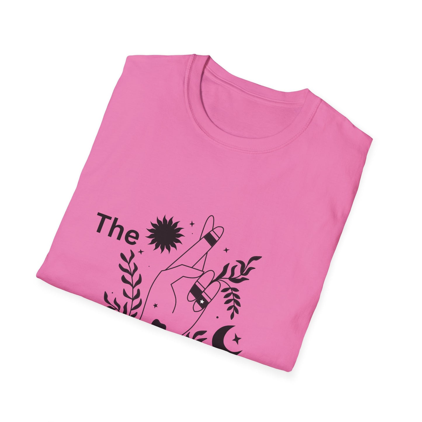 Unisex Softstyle T-Shirt - "The Knowing" Floral Graphic Tee