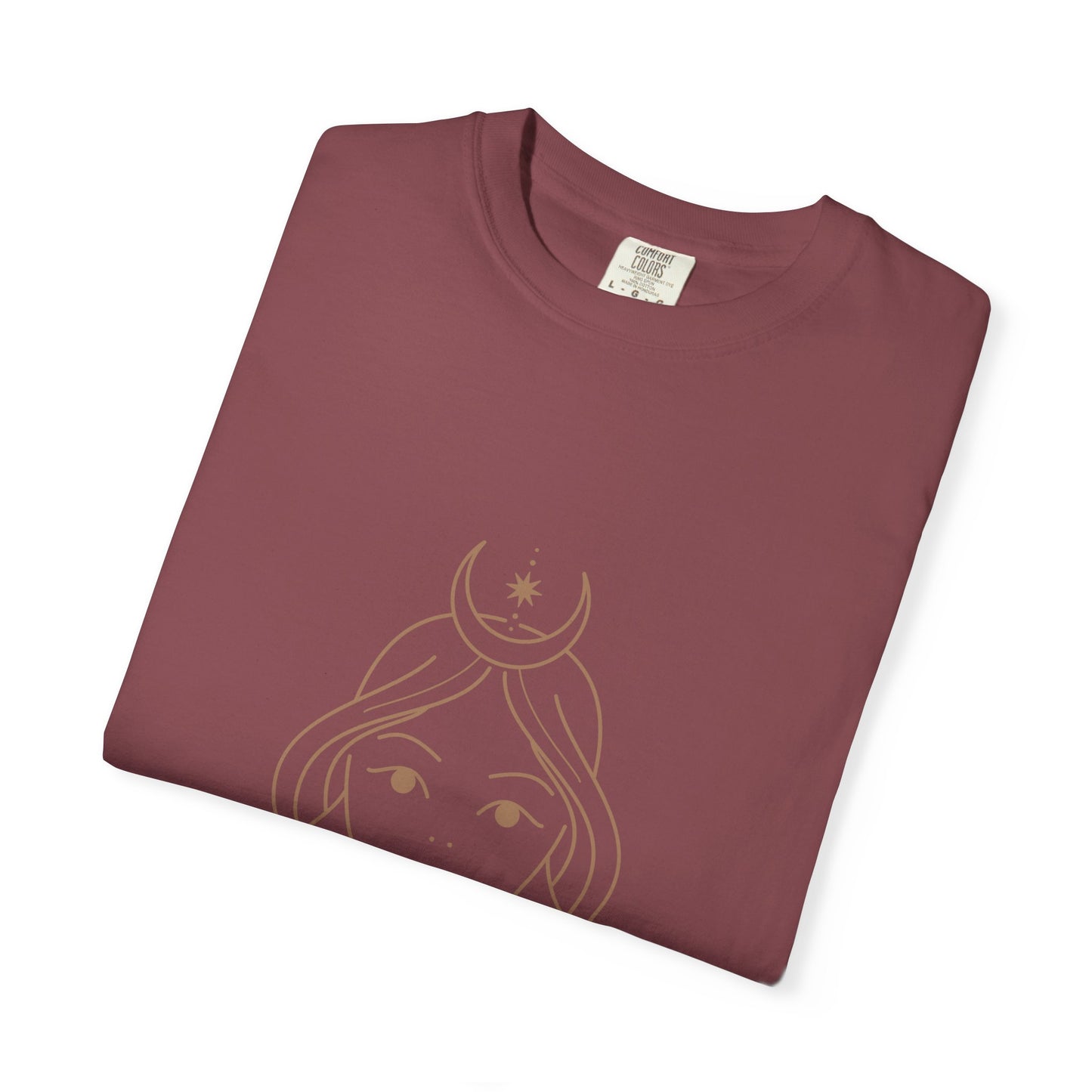 Healer Unisex Garment-Dyed T-shirt - Spiritual & Relaxed Vibe, Perfect Gift for Wellness Enthusiasts