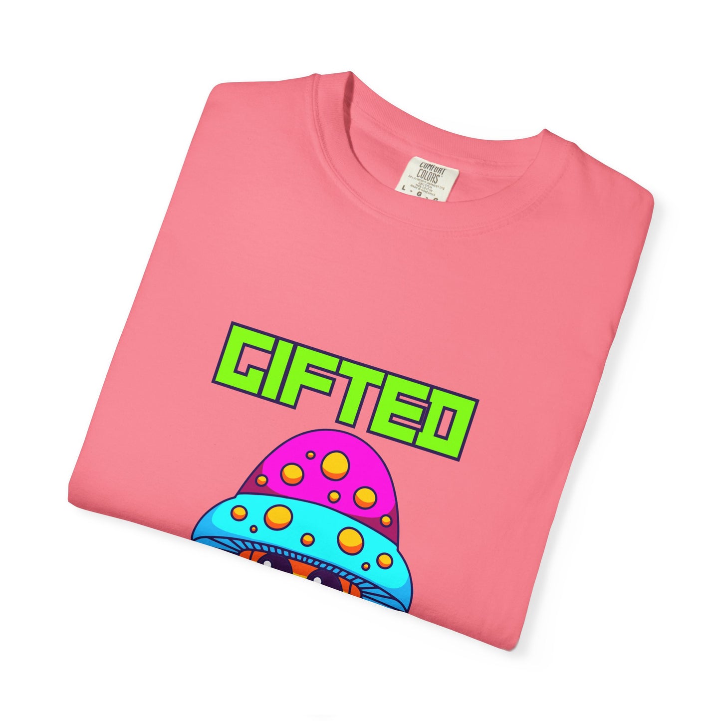 Gifted Mushroom T-Shirt - Colorful Unisex Garment-Dyed Tee