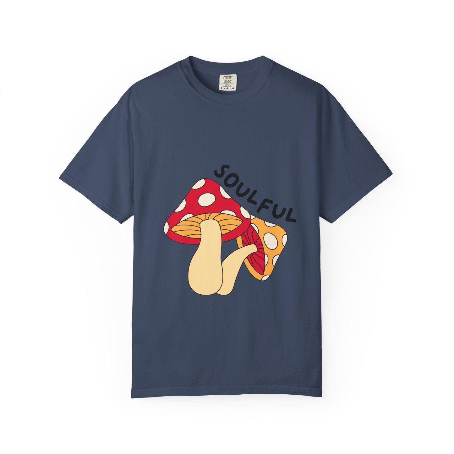Soulful Mushroom Unisex T-shirt - Eye-catching, Comfortable Casual Wear
