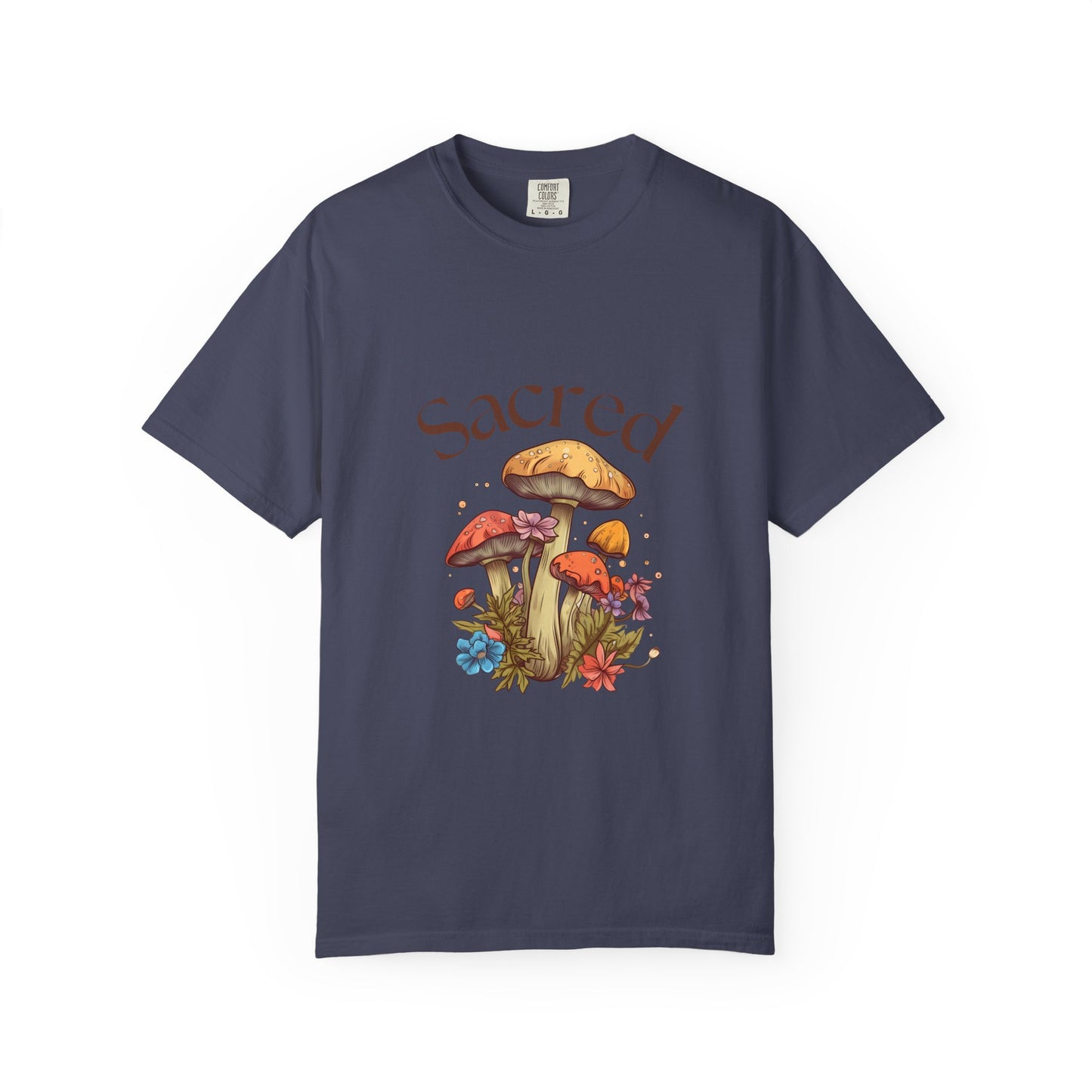 Sacred Mushroom Unisex Garment-Dyed T-Shirt