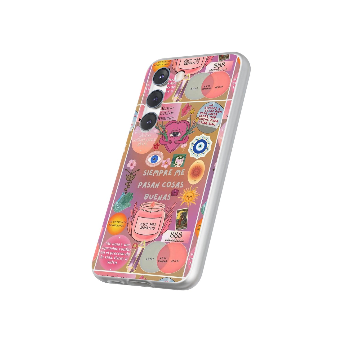 Colorful Affirmation Phone Cases, Positive Vibe Cases for iPhone, Flexible Phone Protection, Unique Gifts for Friends