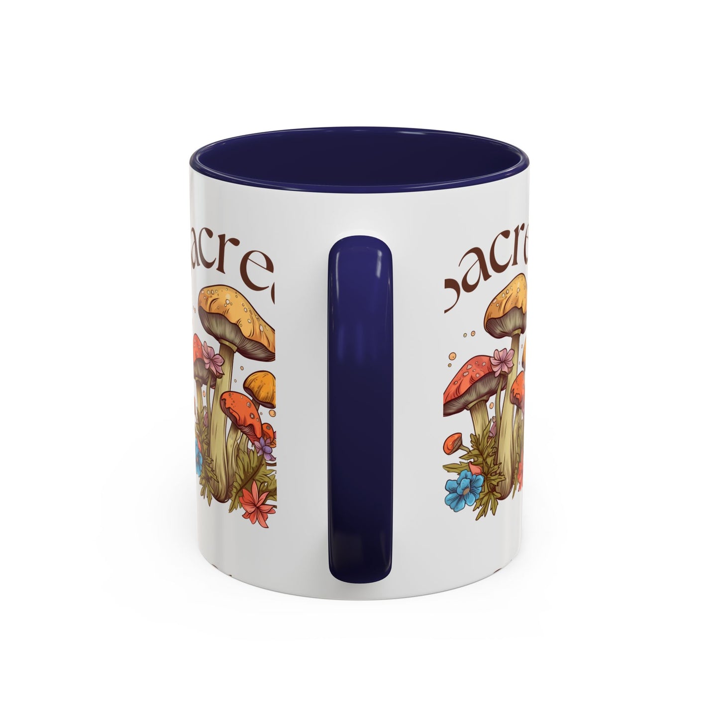 Sacred Mushrooms Coffee Mug | Boho Aesthetic Beverage Cup, Gift for Nature Lovers, Eco-Friendly Drinkware, Farmhouse Decor, Tea Mug