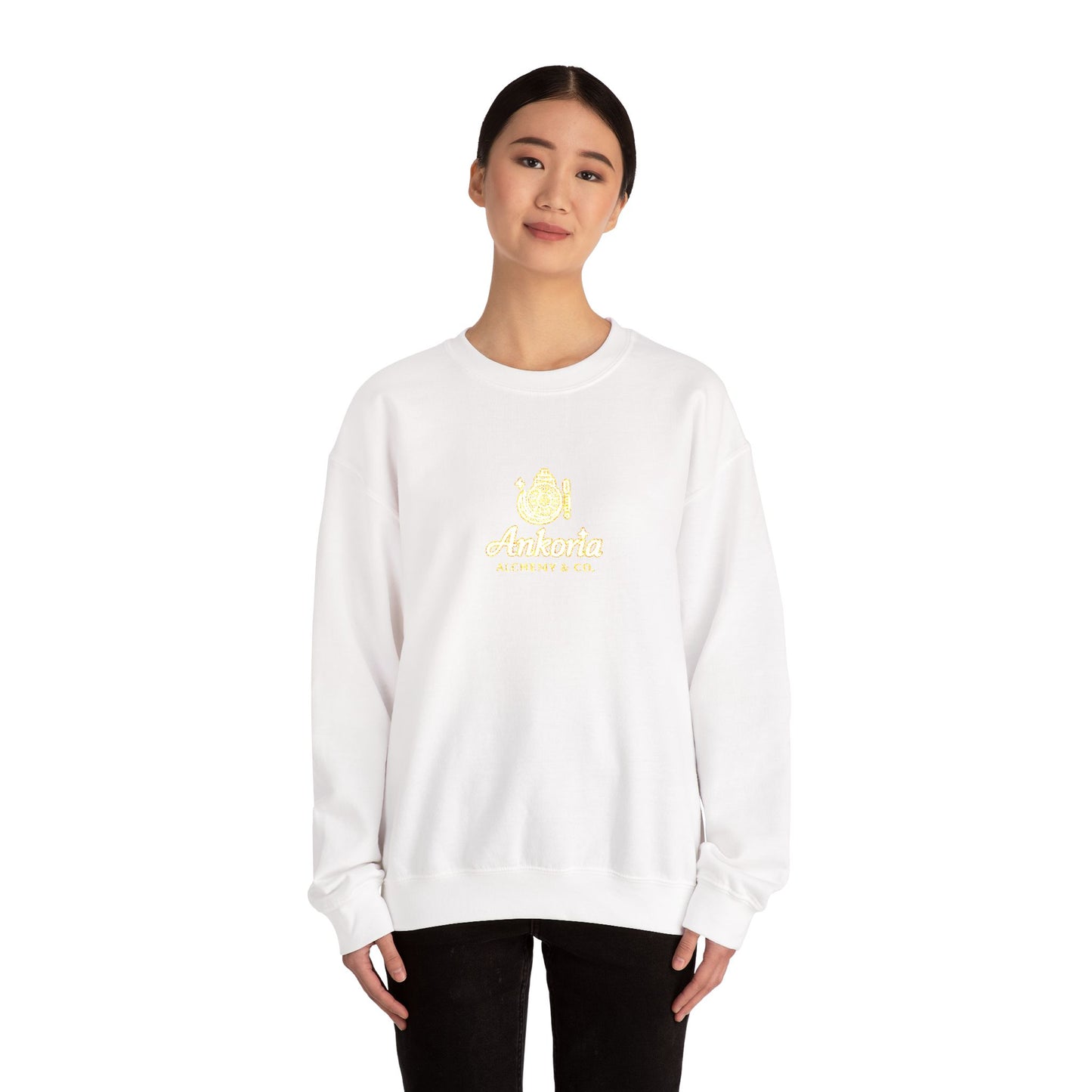 Sunflower Blessings Crewneck Sweatshirt - 'Always Choose Joy' Floral Graphic