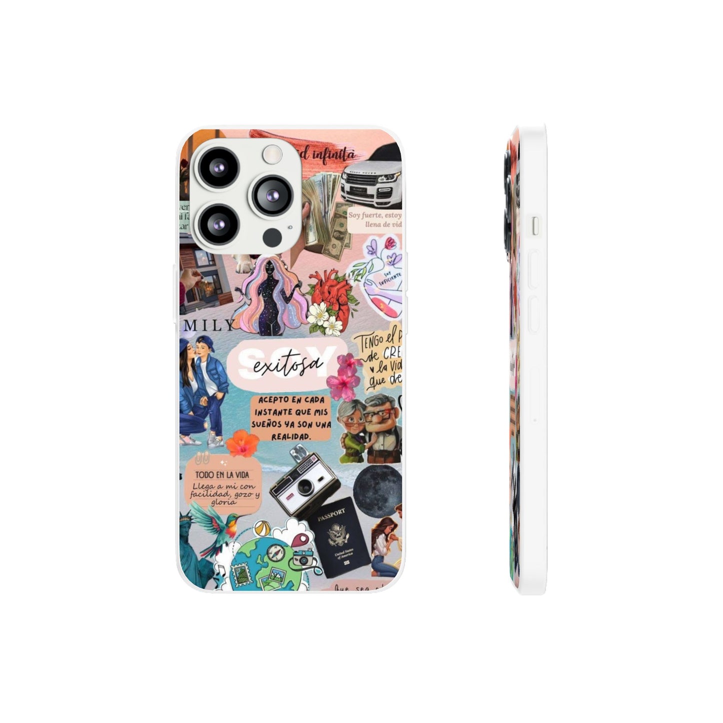 Colorful Inspirational Phone Case, Motivational iPhone Cover, Fun Phone Accessory, Unique Gift for Creative Souls, Flexible Cases for [...]