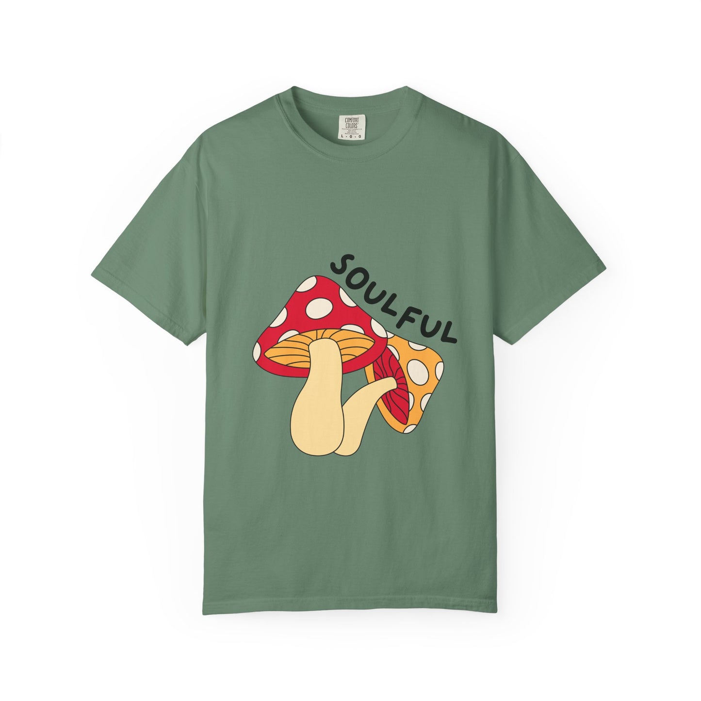 Soulful Mushroom Unisex T-shirt - Eye-catching, Comfortable Casual Wear