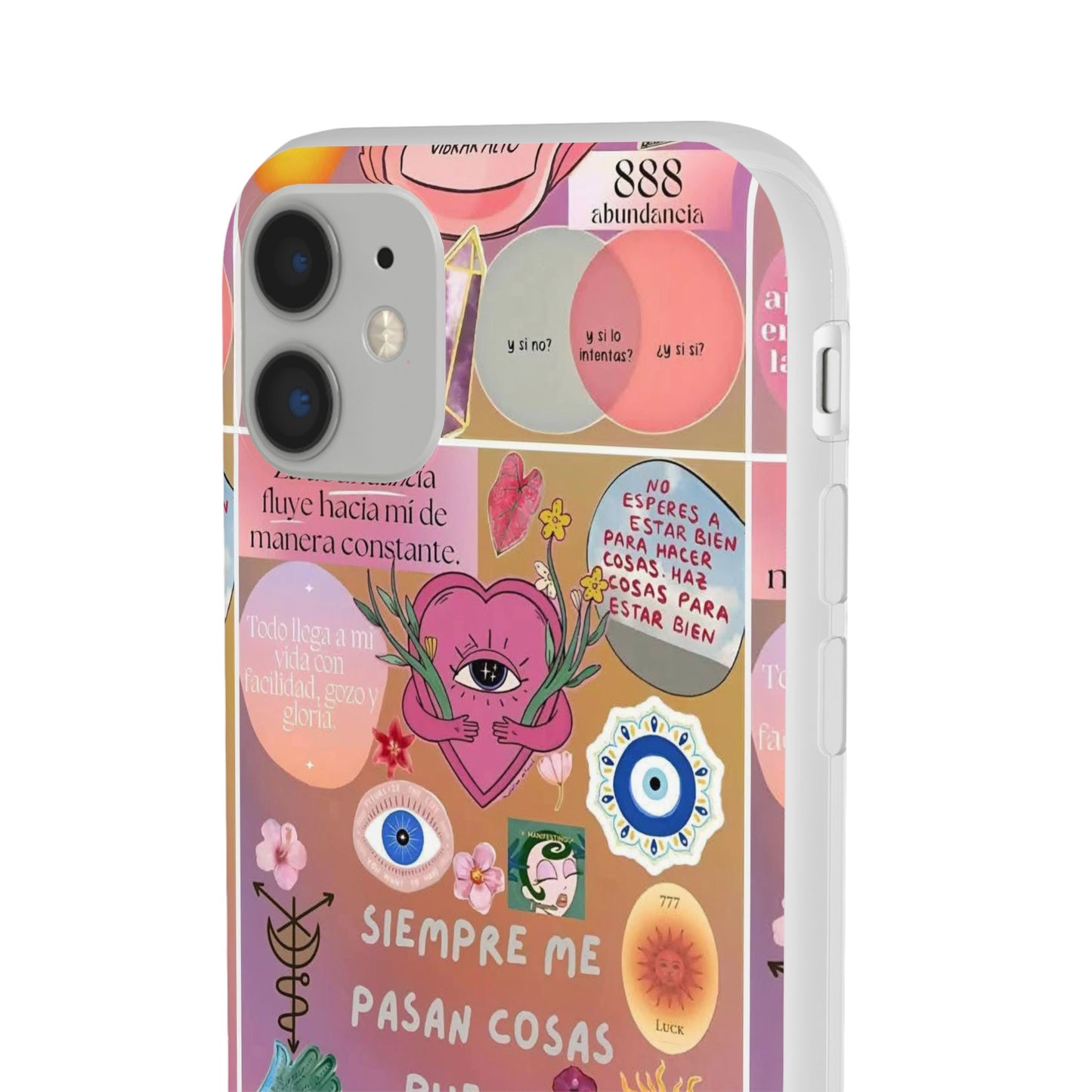 Colorful Affirmation Phone Cases, Positive Vibe Cases for iPhone, Flexible Phone Protection, Unique Gifts for Friends