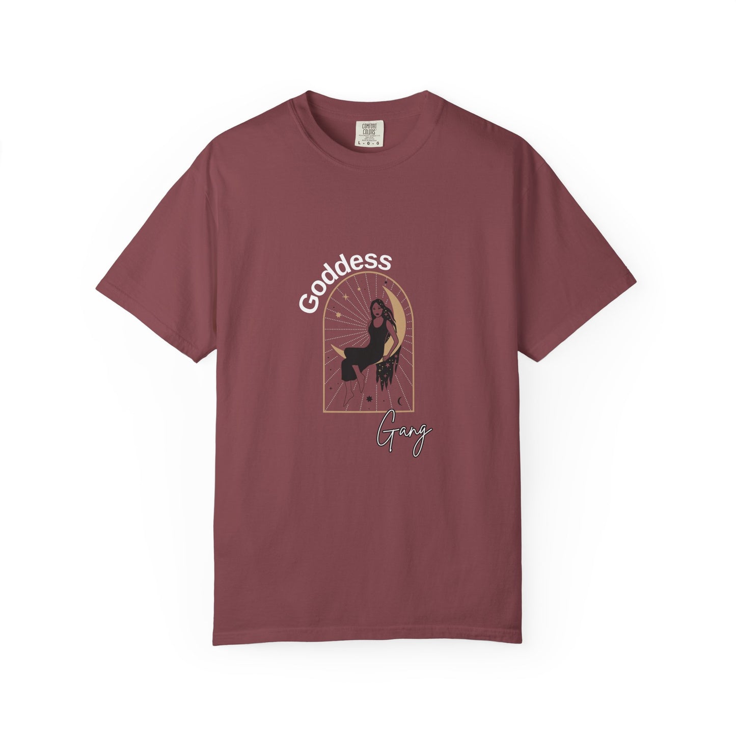 Goddess Vibes Unisex Garment-Dyed T-Shirt
