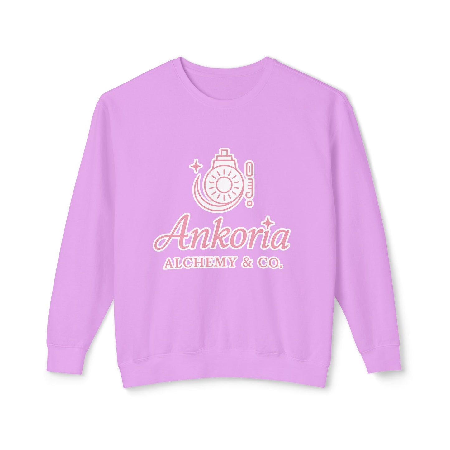 Unisex Lightweight Crewneck Sweatshirt - Inspirational Alchemy Design