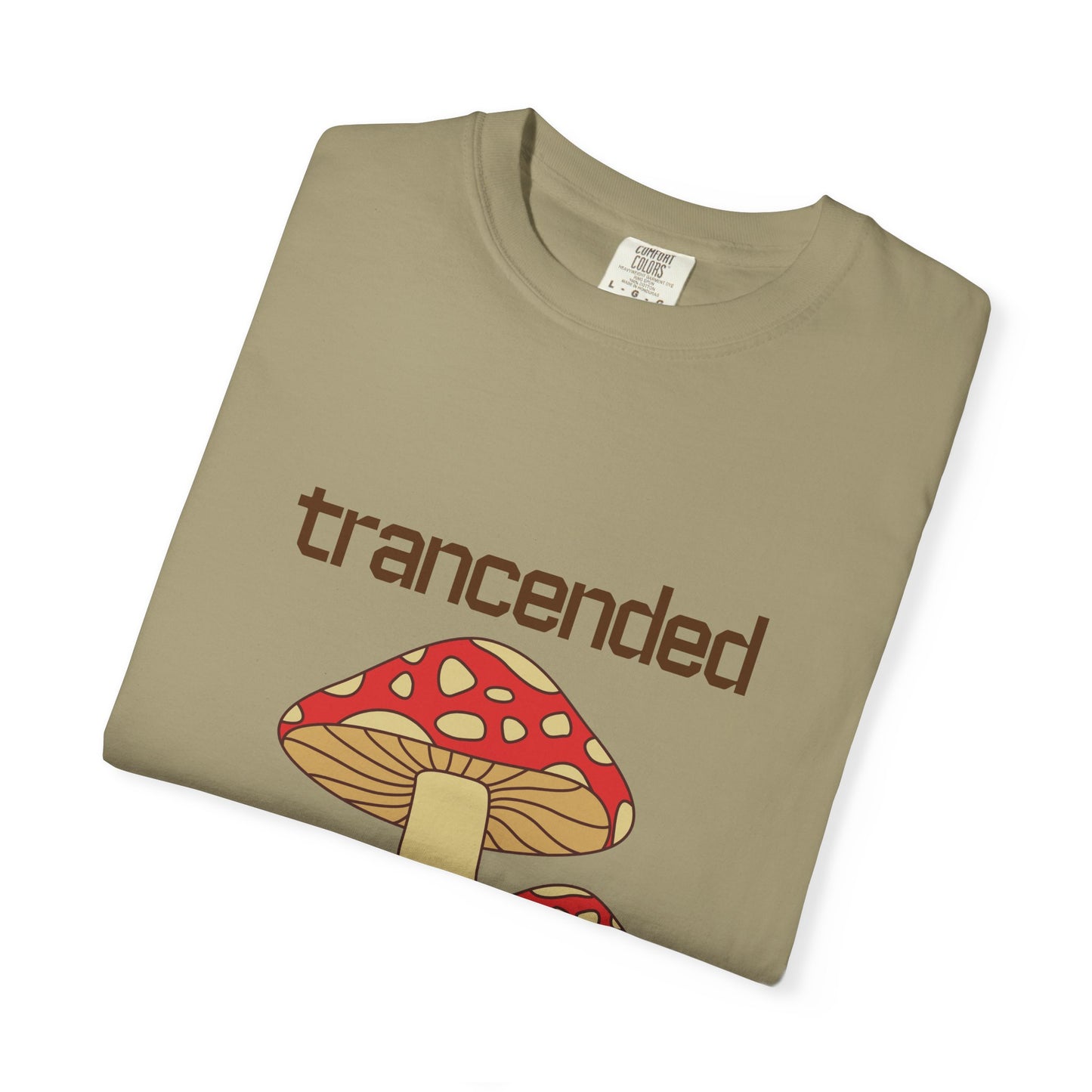 Trancended Mushroom Unisex Garment-Dyed T-Shirt