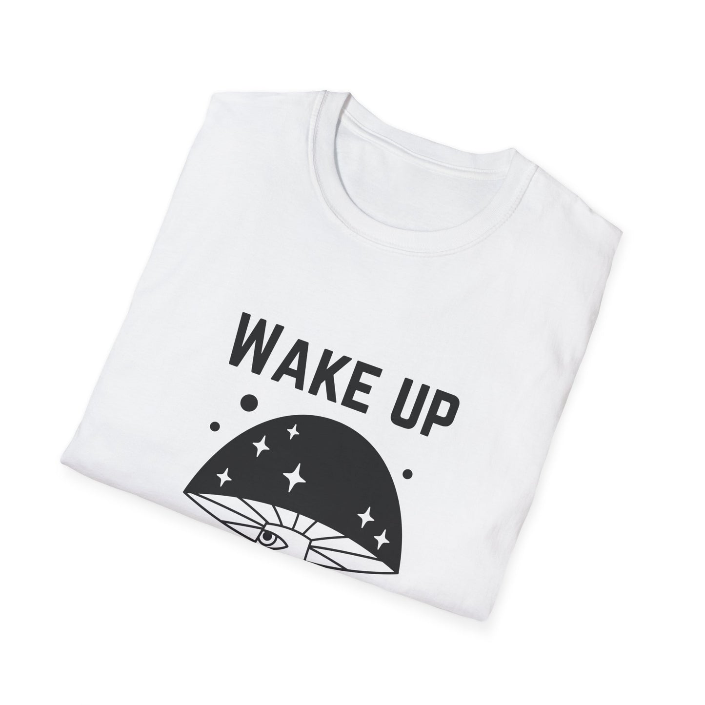 Wake Up Unisex Softstyle T-Shirt - Stylish and Comfy Tee for Daily Inspiration