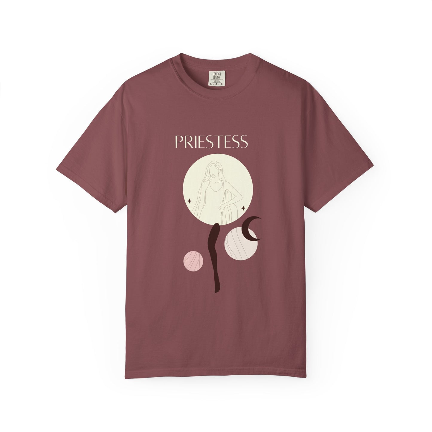 Boho Goddess Graphic Tee - Unisex Garment-Dyed T-Shirt