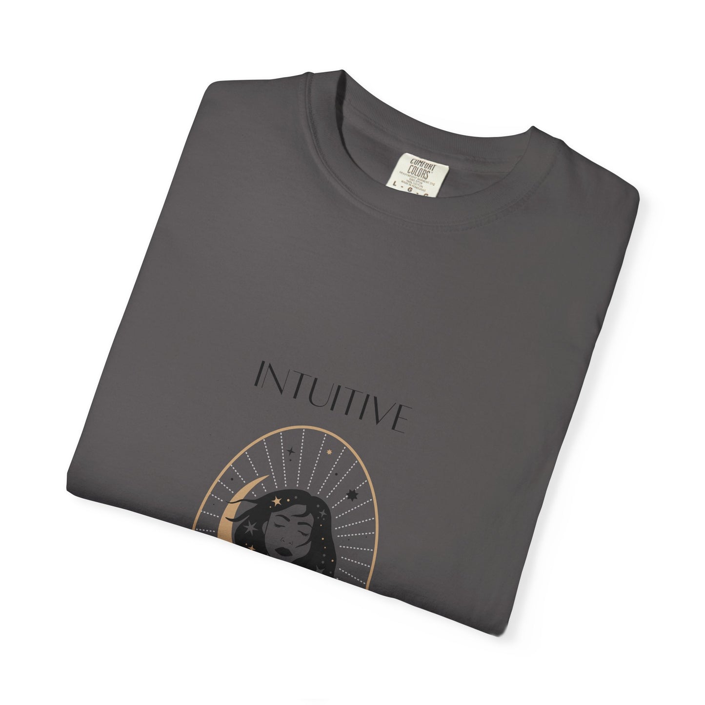 Intuitive Unisex Garment-Dyed T-Shirt | Astrology-Inspired Design