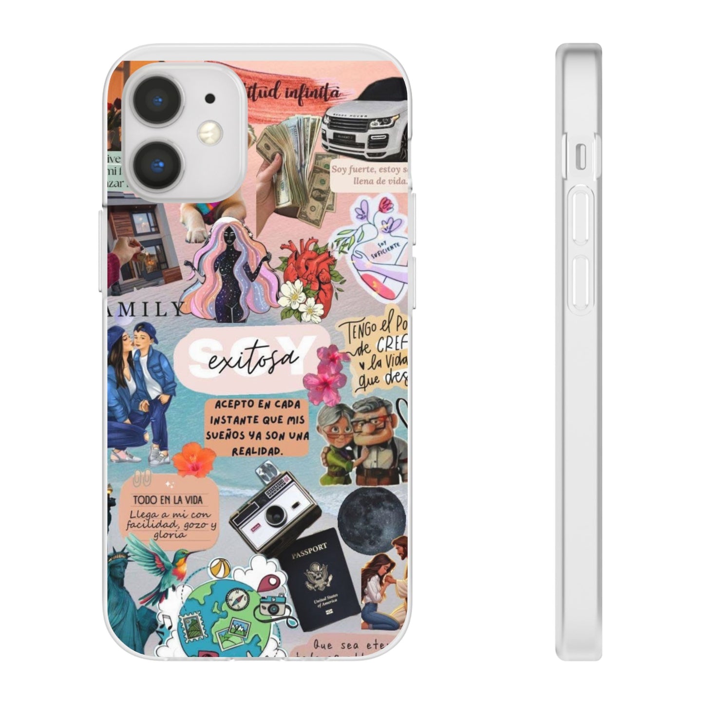 Colorful Inspirational Phone Case, Motivational iPhone Cover, Fun Phone Accessory, Unique Gift for Creative Souls, Flexible Cases for [...]