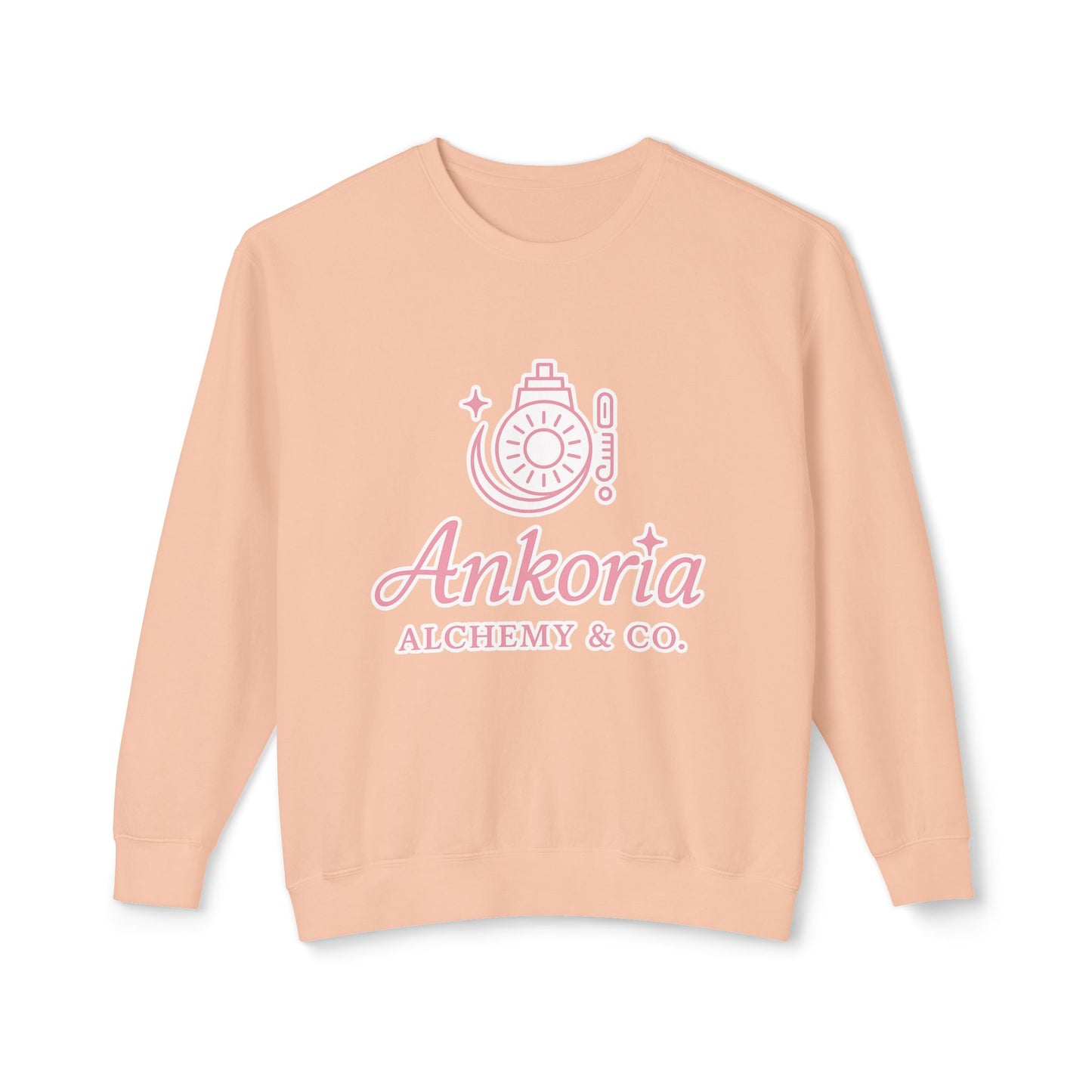 Unisex Lightweight Crewneck Sweatshirt - Inspirational Alchemy Design