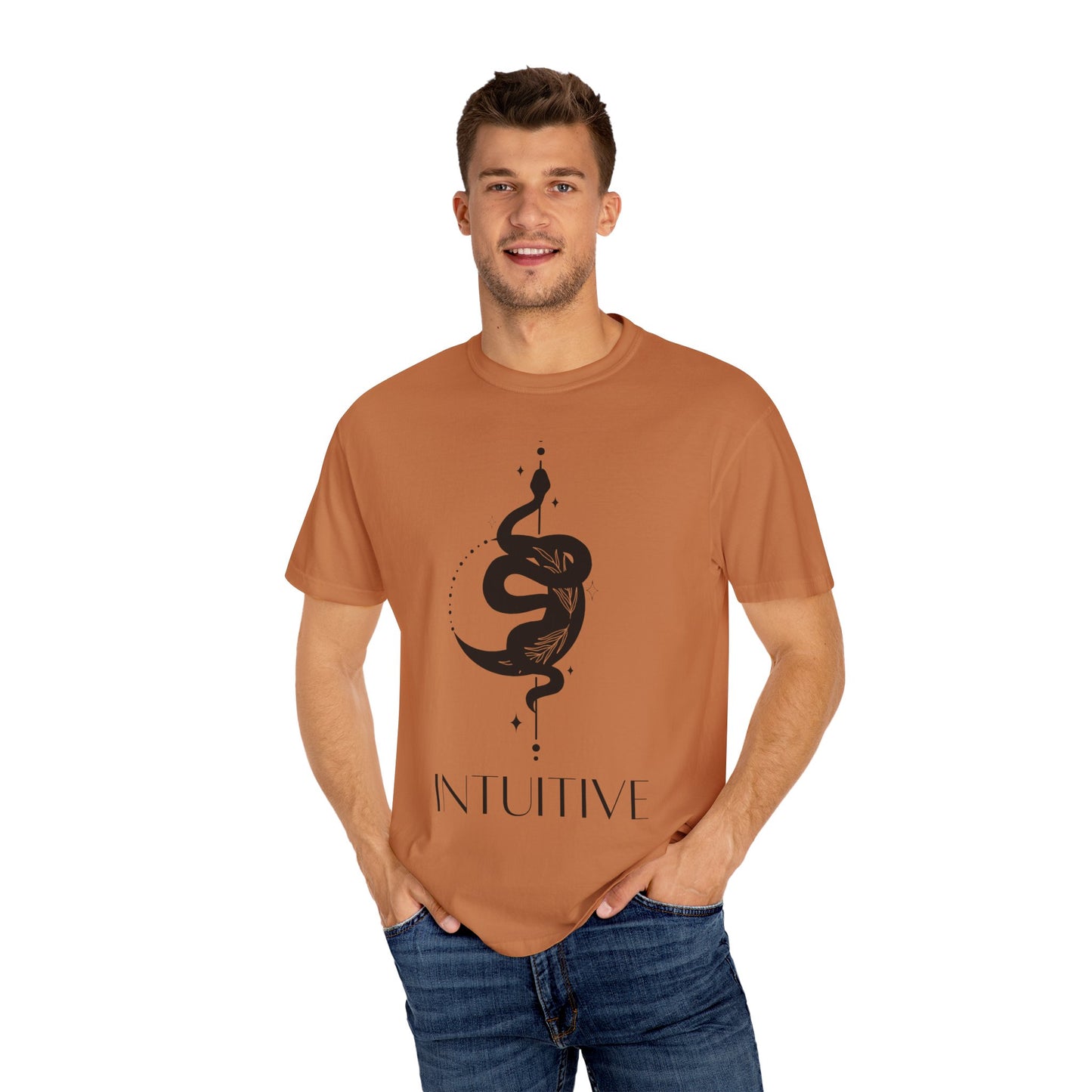 Unisex Intuitive T-Shirt - Garment-Dyed Design