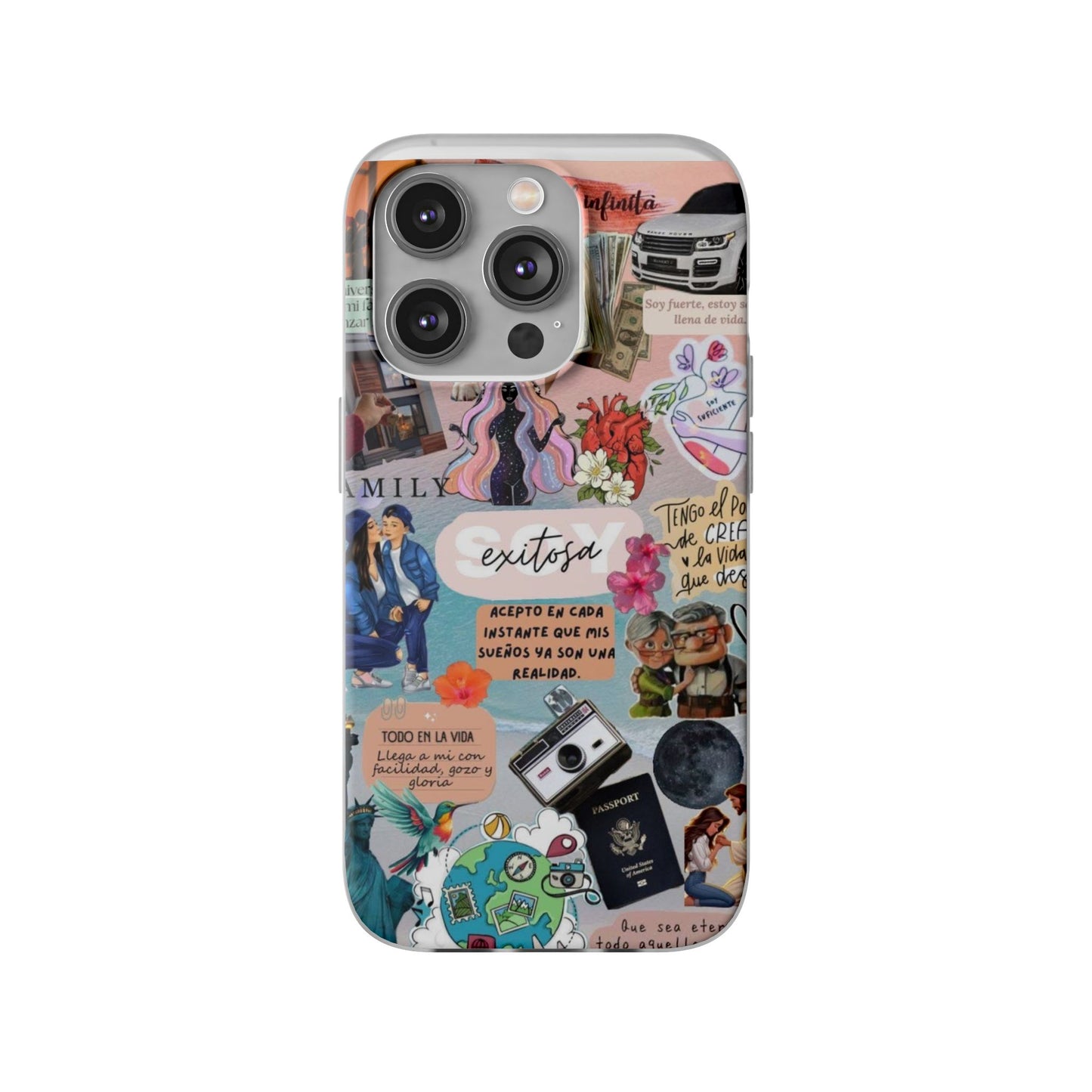 Colorful Inspirational Phone Case, Motivational iPhone Cover, Fun Phone Accessory, Unique Gift for Creative Souls, Flexible Cases for [...]