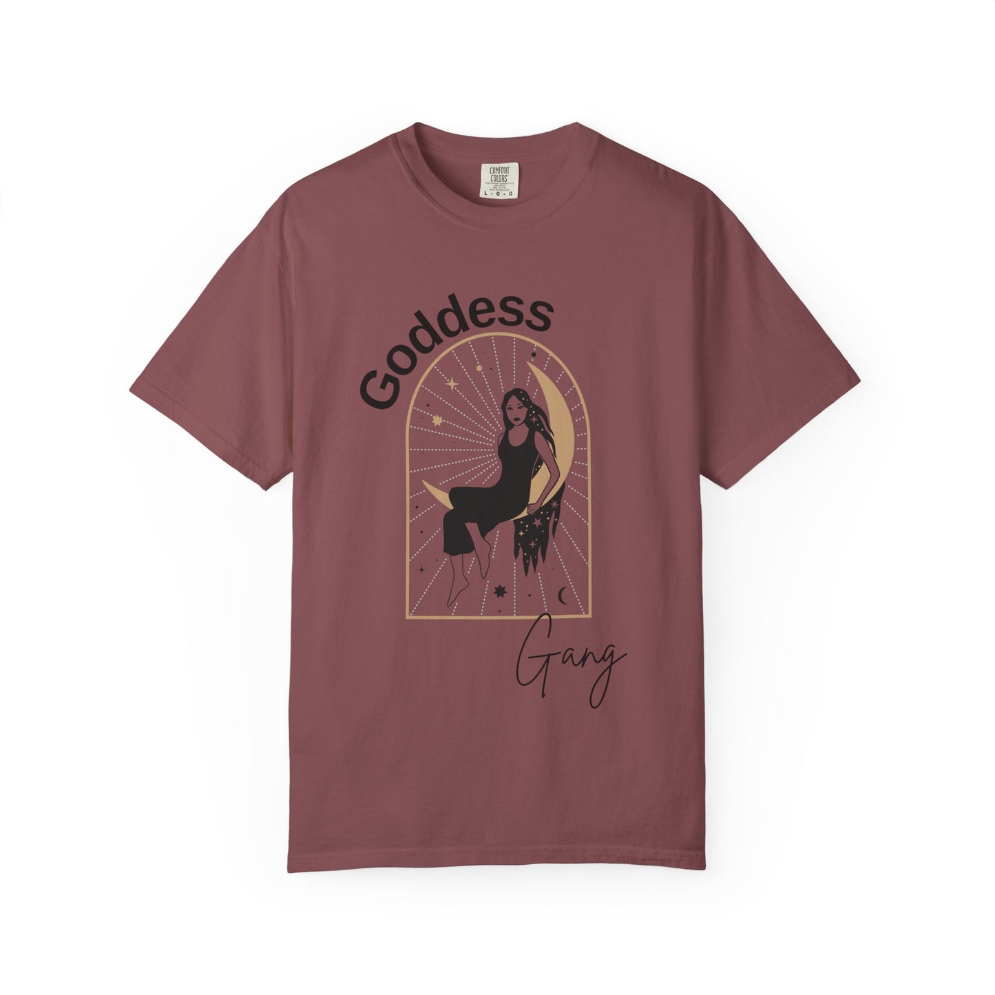 Goddess Gang Unisex Garment-Dyed T-Shirt – Empowering Fashion for Every Occasion