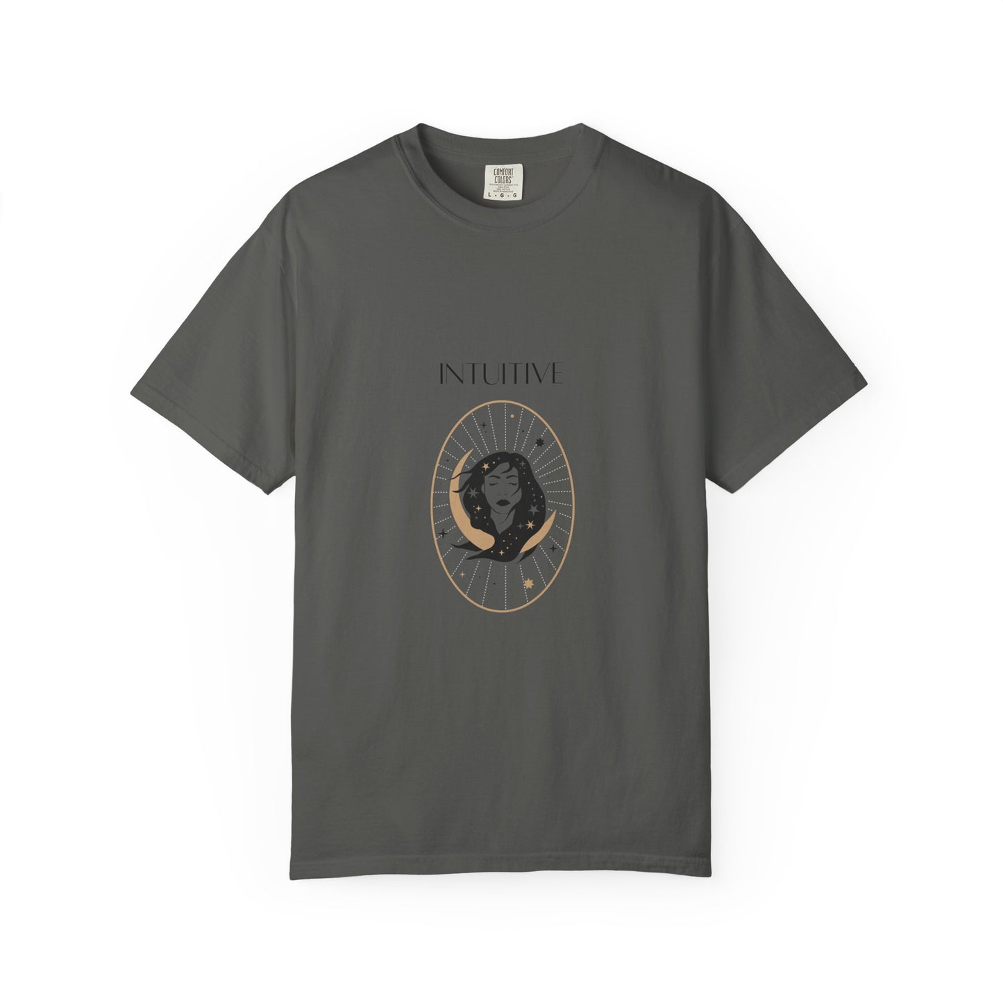 Intuitive Unisex Garment-Dyed T-Shirt | Astrology-Inspired Design