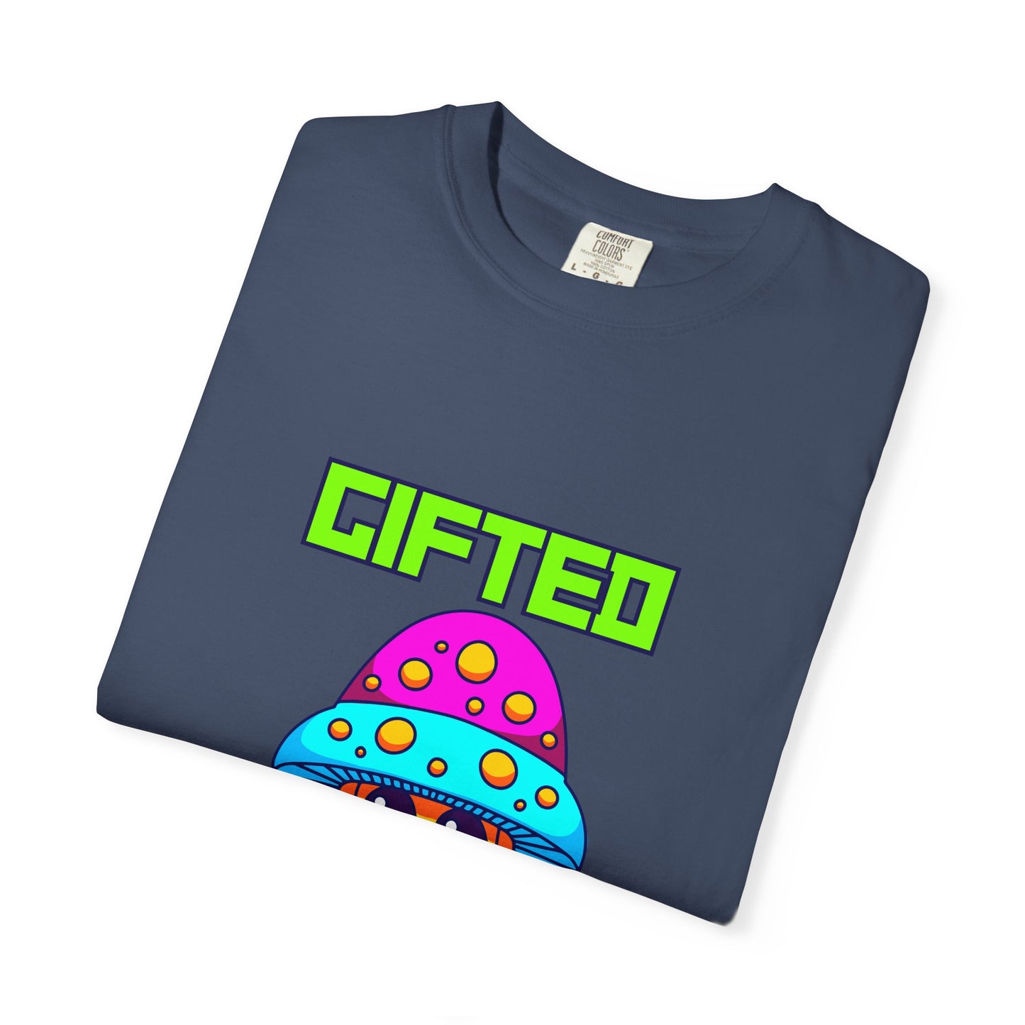 Gifted Mushroom T-Shirt - Colorful Unisex Garment-Dyed Tee