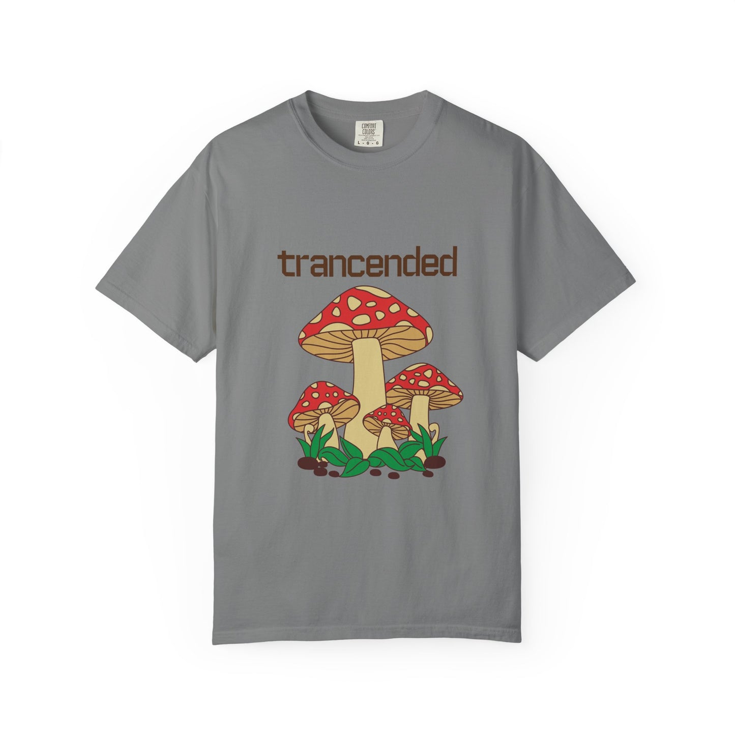 Trancended Mushroom Unisex Garment-Dyed T-Shirt
