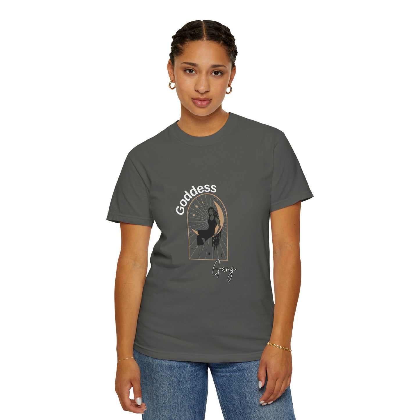 Goddess Vibes Unisex Garment-Dyed T-Shirt