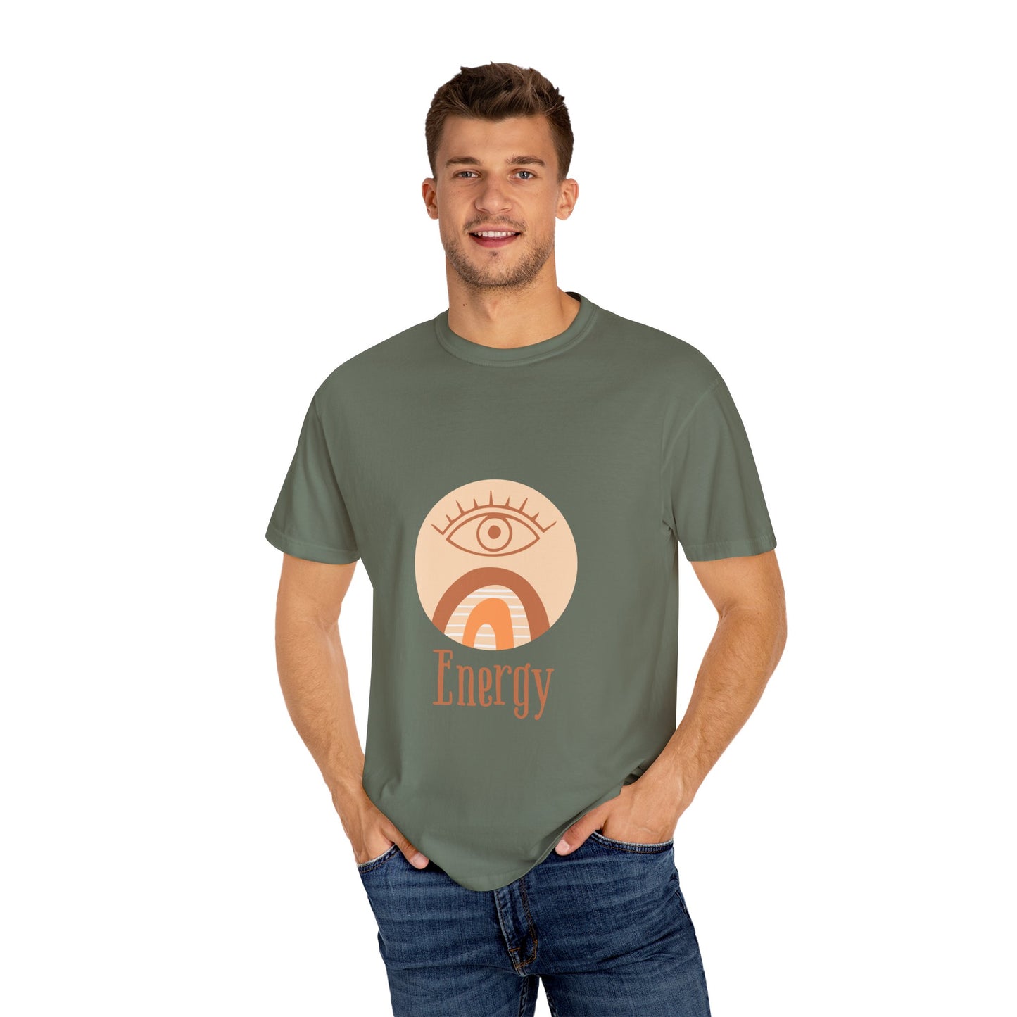 Energy Eye Unisex Garment-Dyed T-Shirt