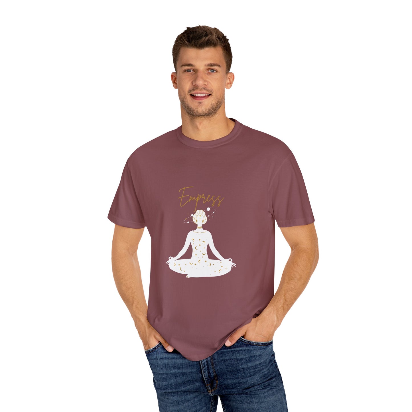 Bohemian Empress T-Shirt – Relaxed Fit, Mindfulness Design
