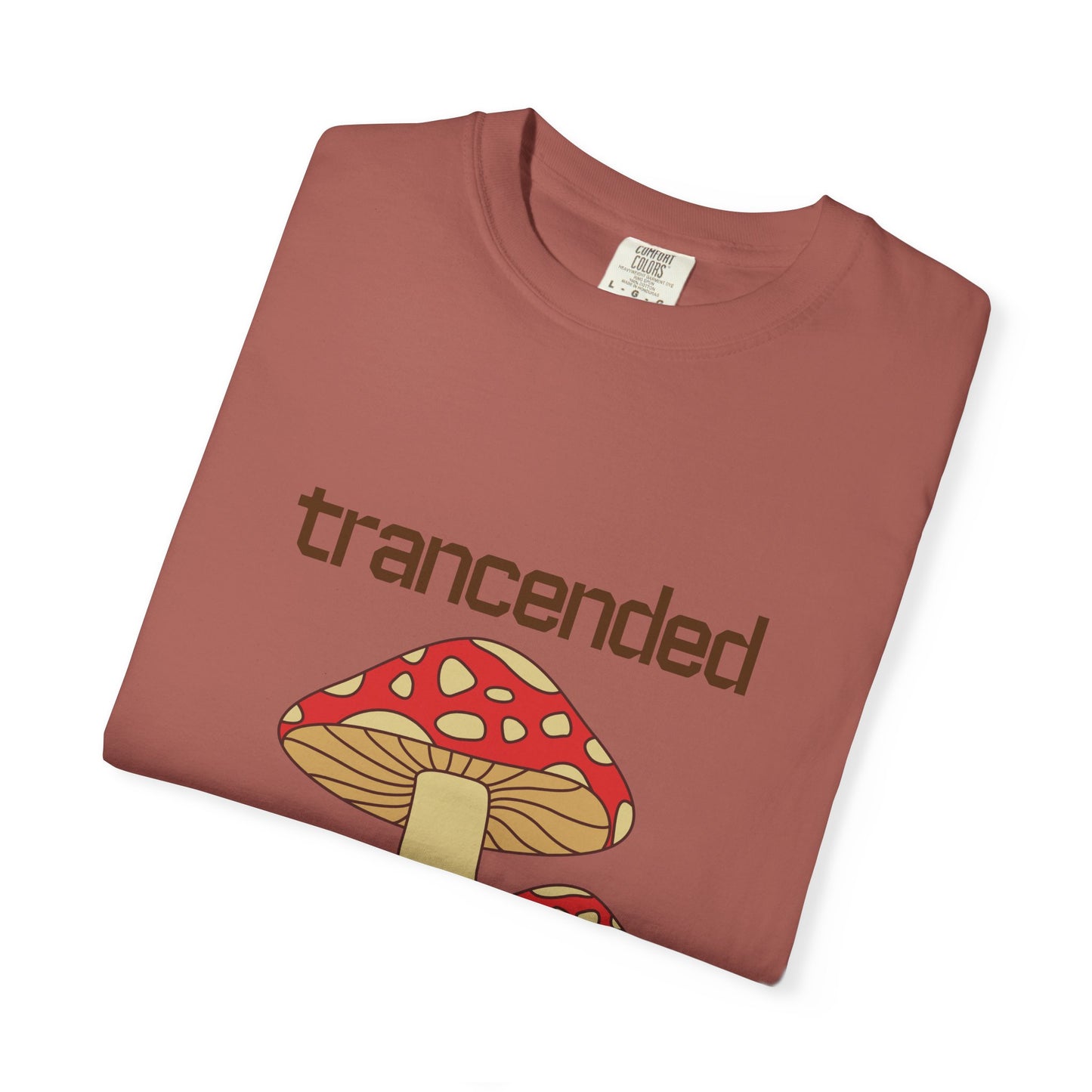 Trancended Mushroom Unisex Garment-Dyed T-Shirt