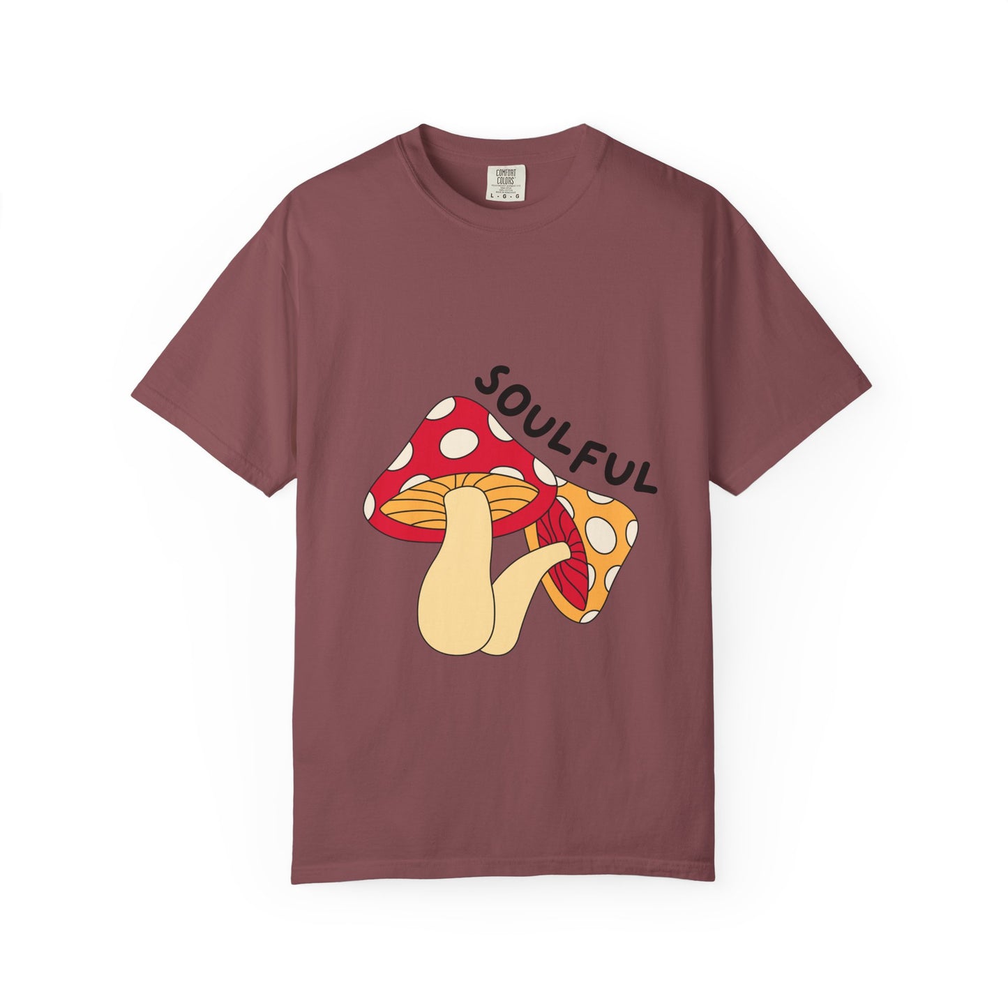 Soulful Mushroom Unisex T-shirt - Eye-catching, Comfortable Casual Wear