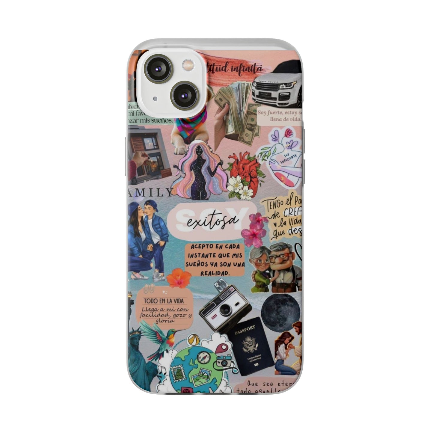 Colorful Inspirational Phone Case, Motivational iPhone Cover, Fun Phone Accessory, Unique Gift for Creative Souls, Flexible Cases for [...]