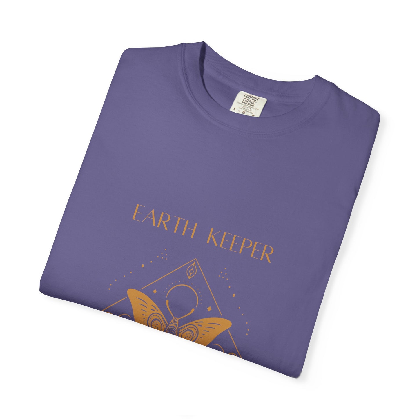 Earth Keeper Unisex Garment-Dyed T-shirt - Eco-Friendly Vibe, Nature Lover's Essential