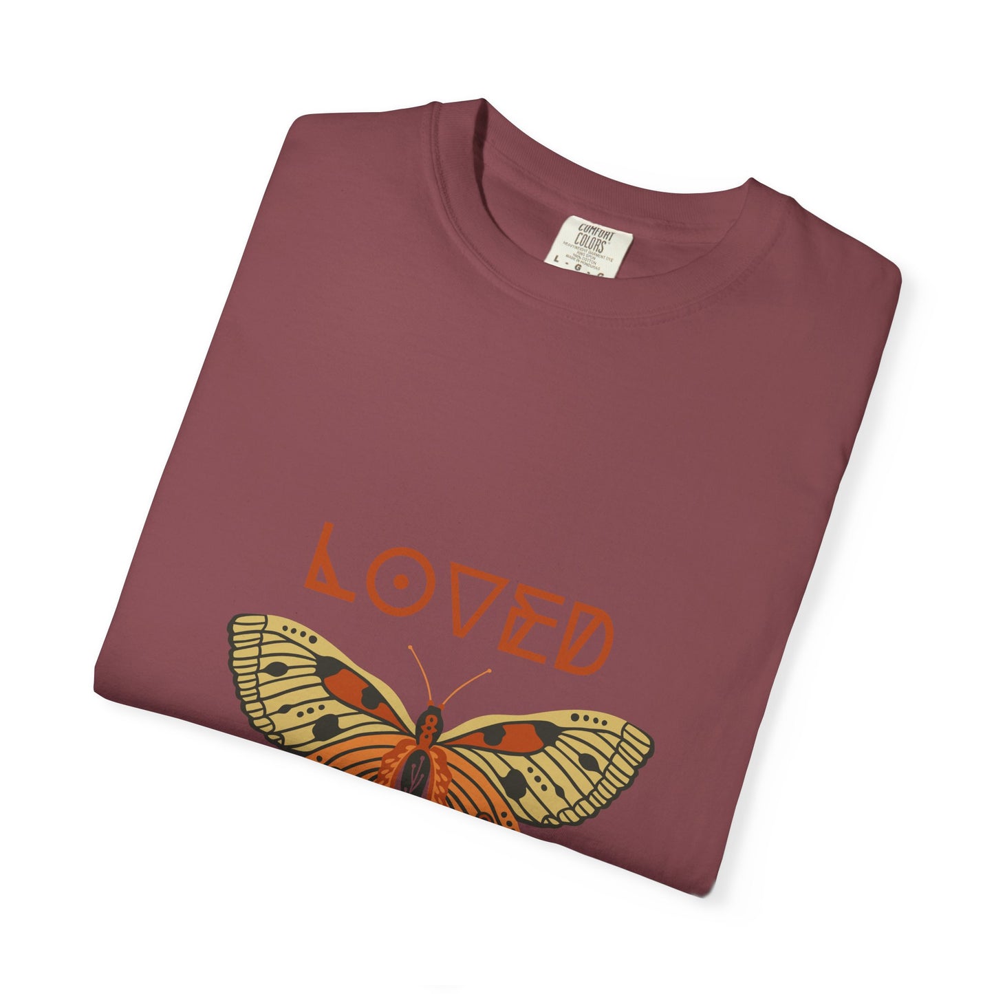 Loved Butterfly Unisex T-Shirt - Perfect Gift for Nature Lovers