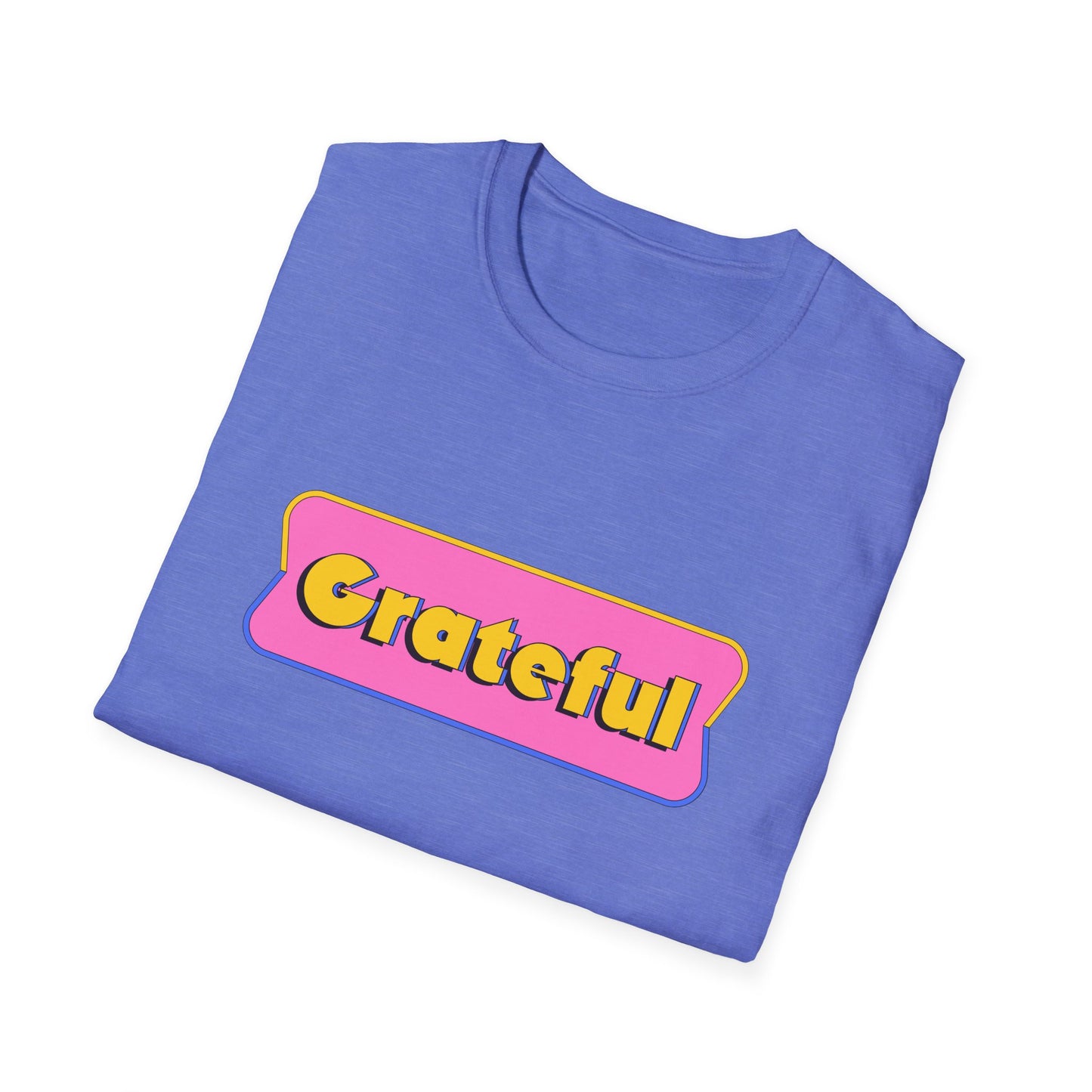 Grateful Retro Unisex Softstyle T-Shirt