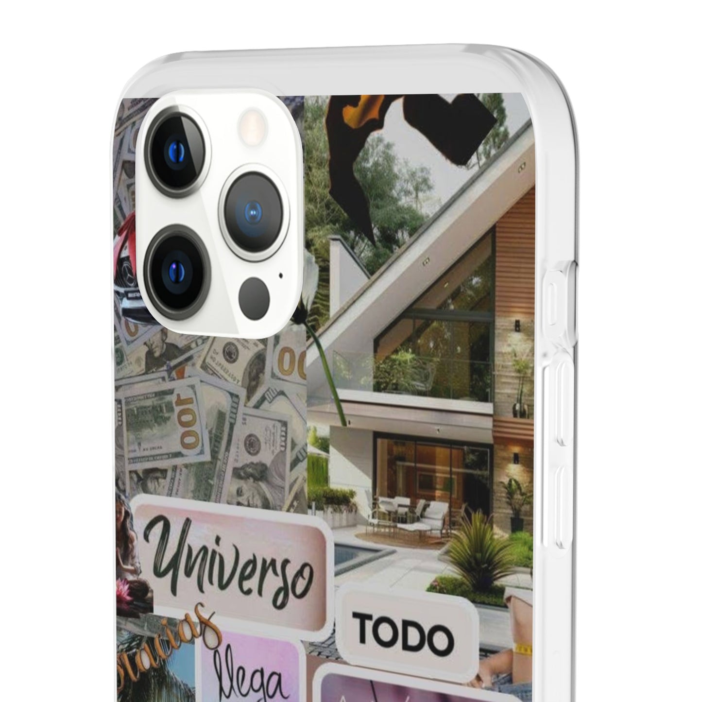 Vibrant Flexi Phone Case with Inspirational Quotes, Bohemian Style, Perfect Gift for Friends, Travelers, Birthdays, Everyday Use