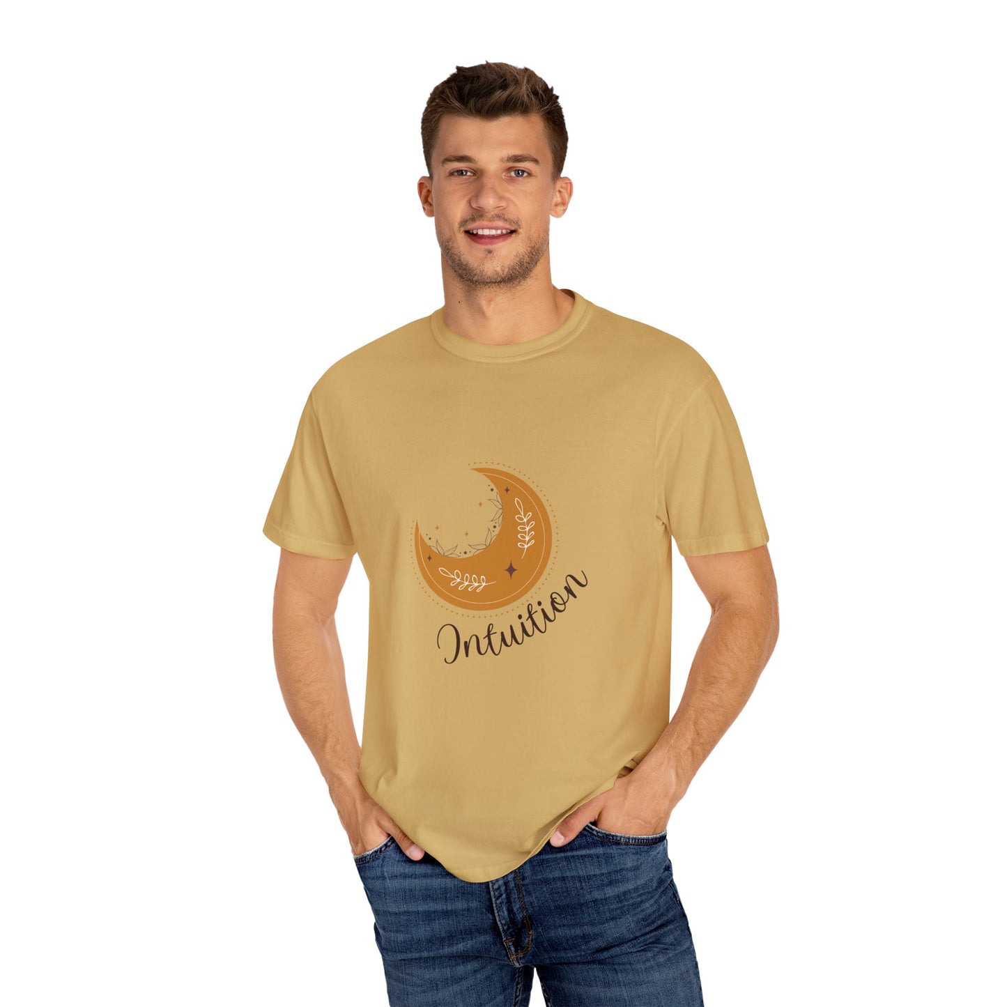 Unisex Intuition Moon Graphic T-shirt | Cozy & Inspirational Wear