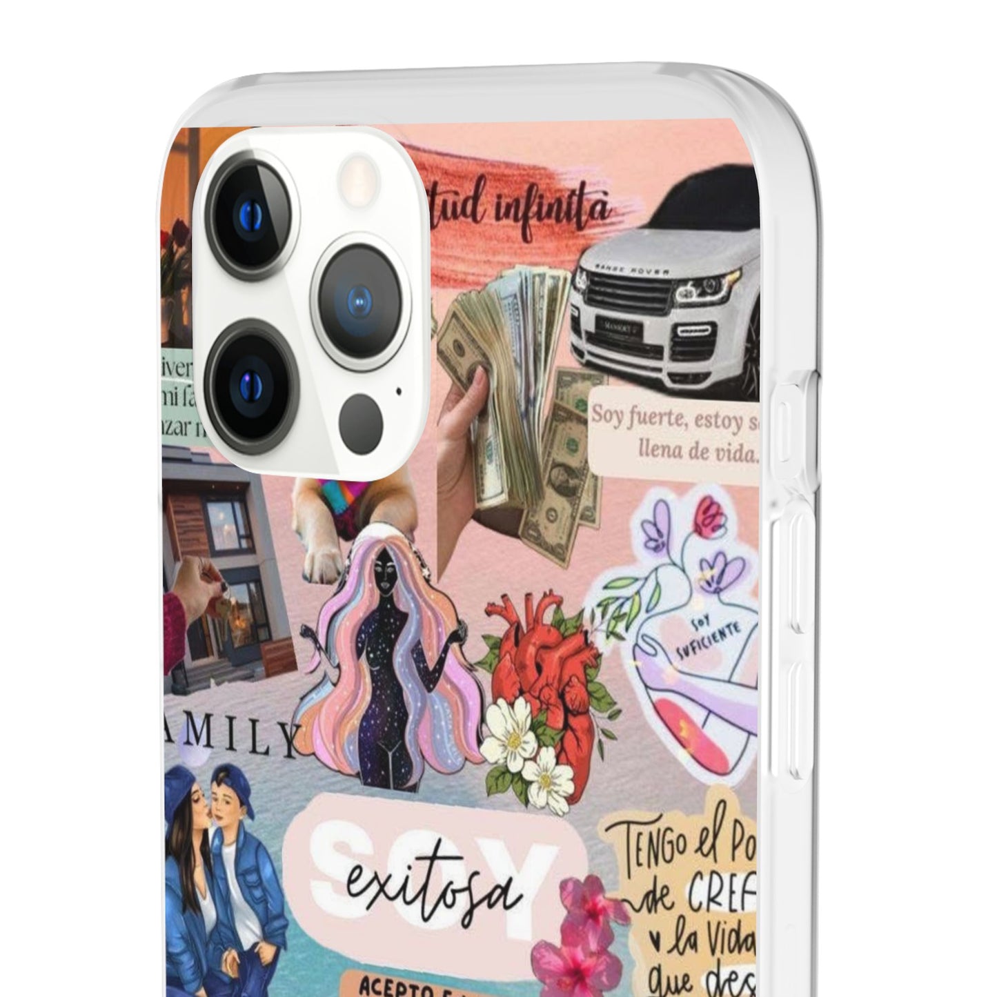 Colorful Inspirational Phone Case, Motivational iPhone Cover, Fun Phone Accessory, Unique Gift for Creative Souls, Flexible Cases for [...]