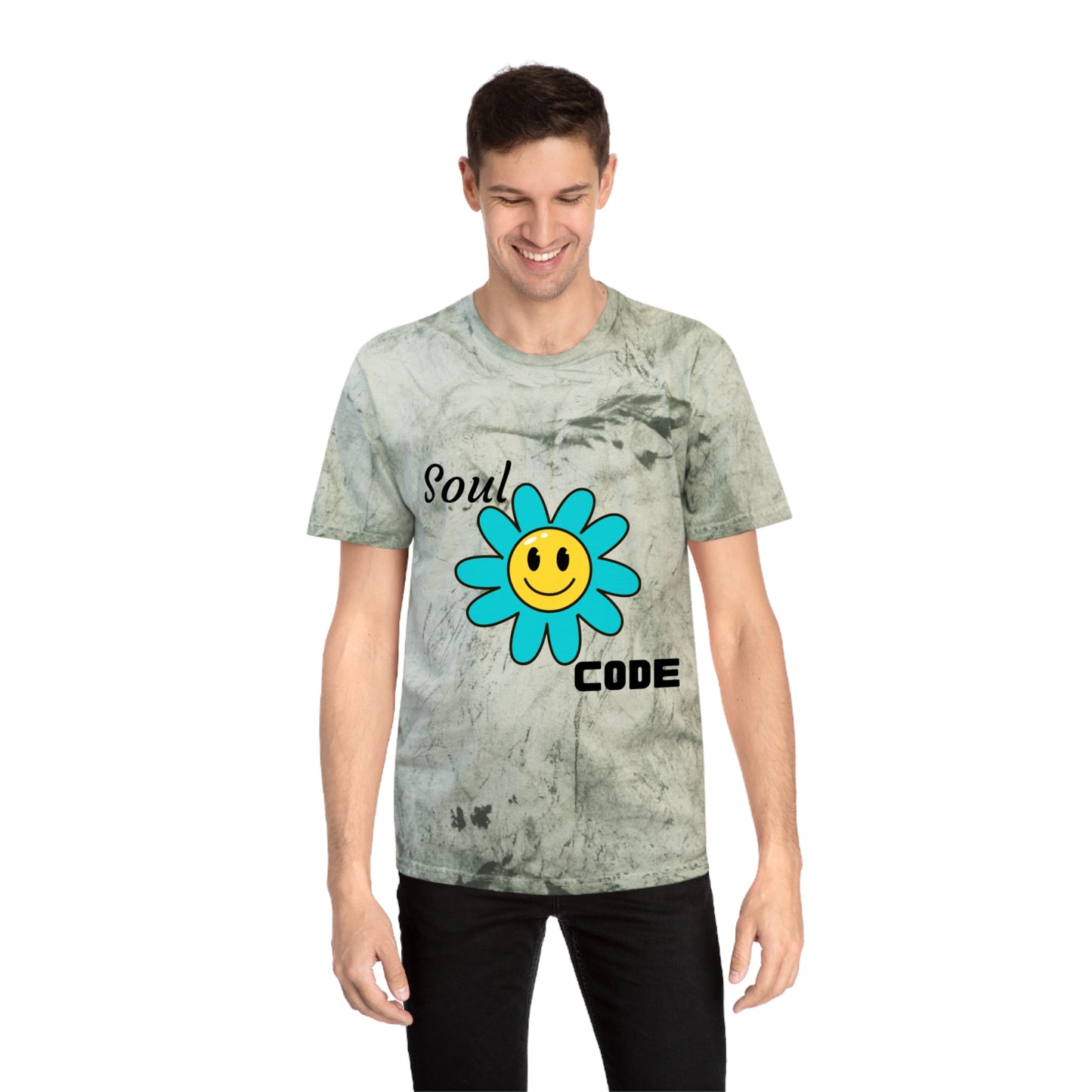 Soul Code Color Blast Unisex T-Shirt - Vibrant & Fun Graphic Tee